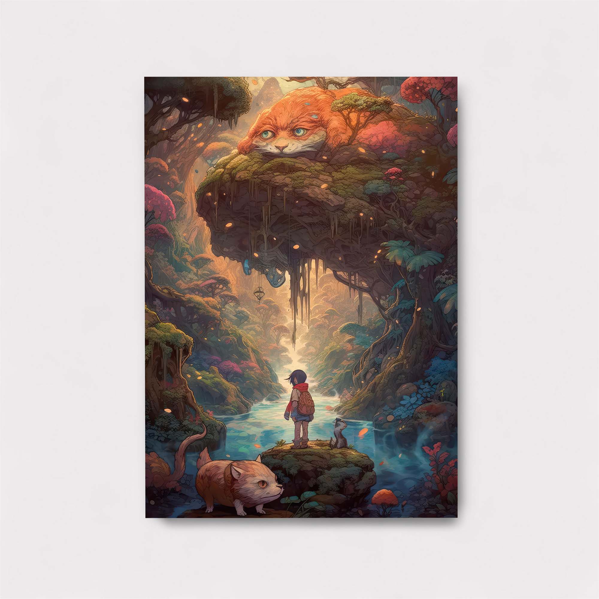 Cheshire Whimsy Safe Wall Magnetic / M