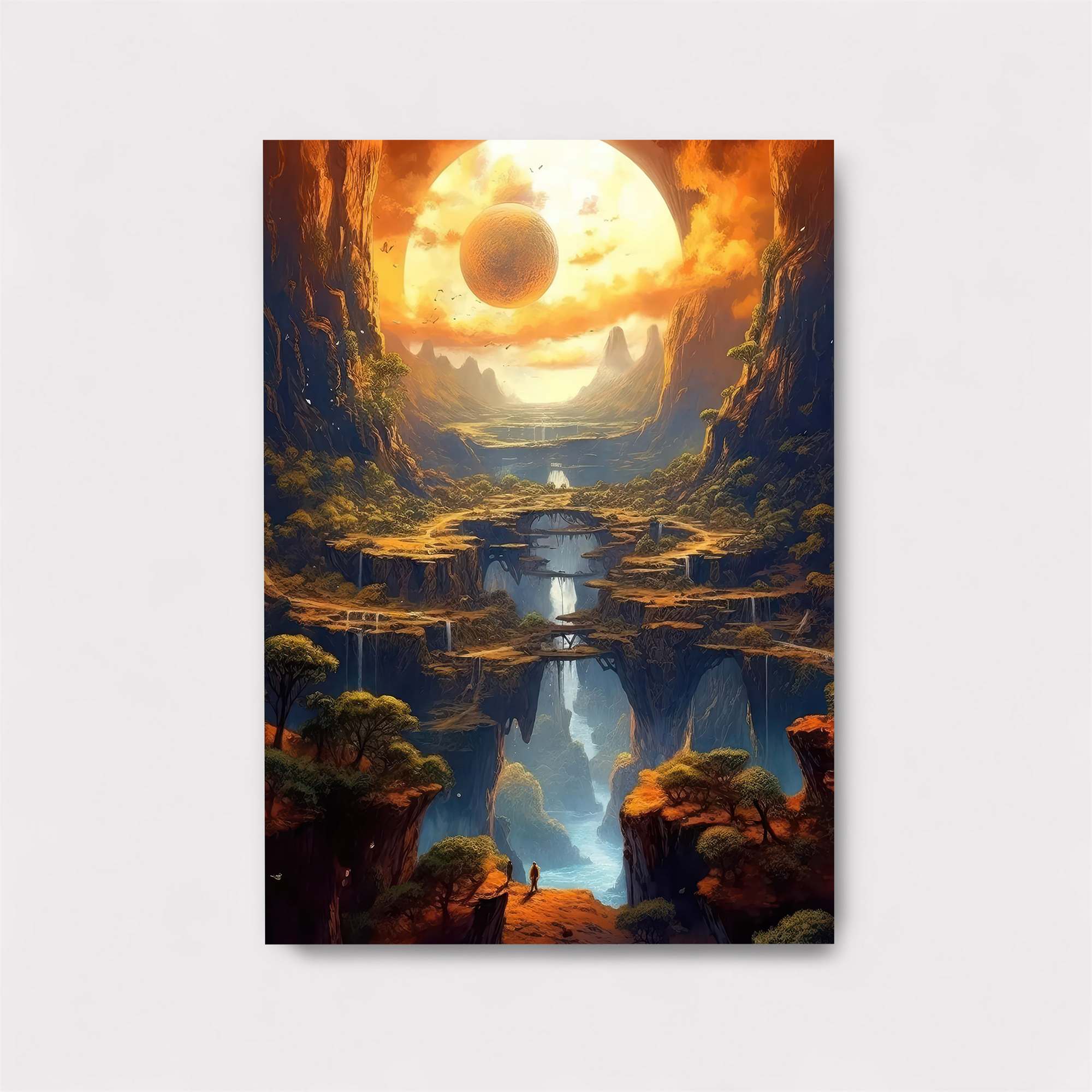 Sunlit Serenity Safe Wall Magnetic / M