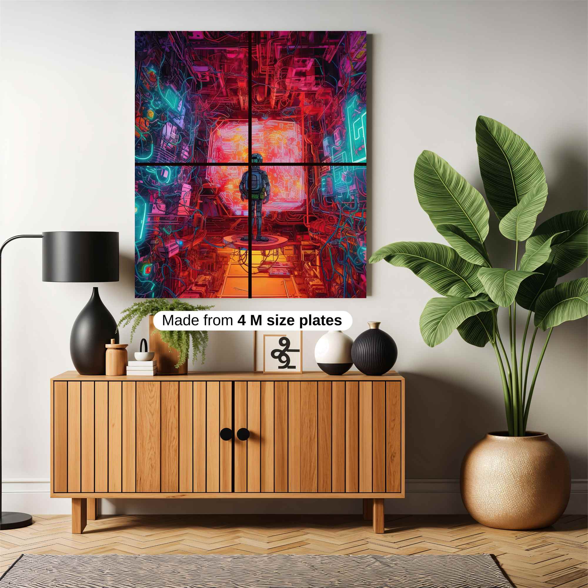 Neon Odyssey Safe Wall Magnetic / M