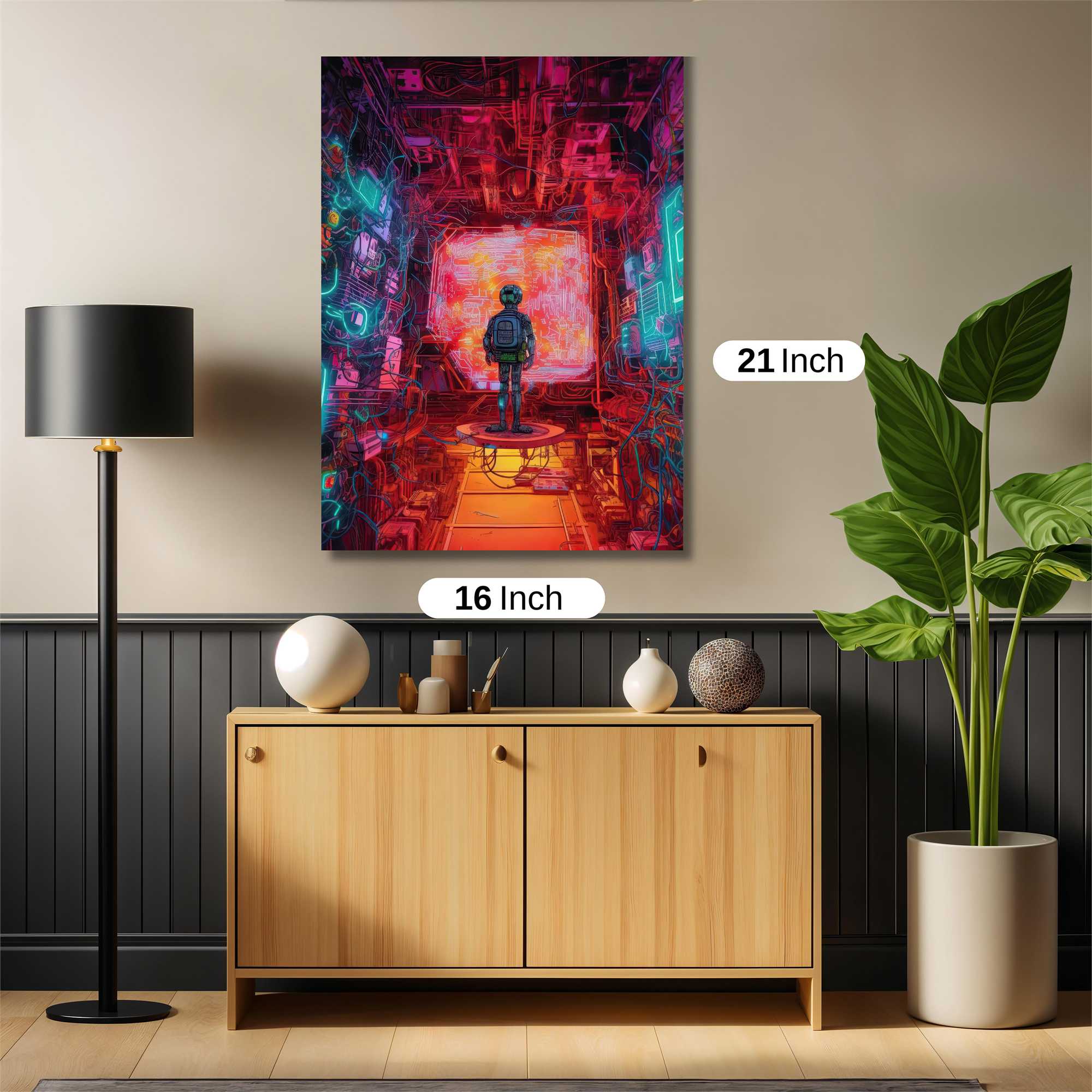 Neon Odyssey Safe Wall Magnetic / M