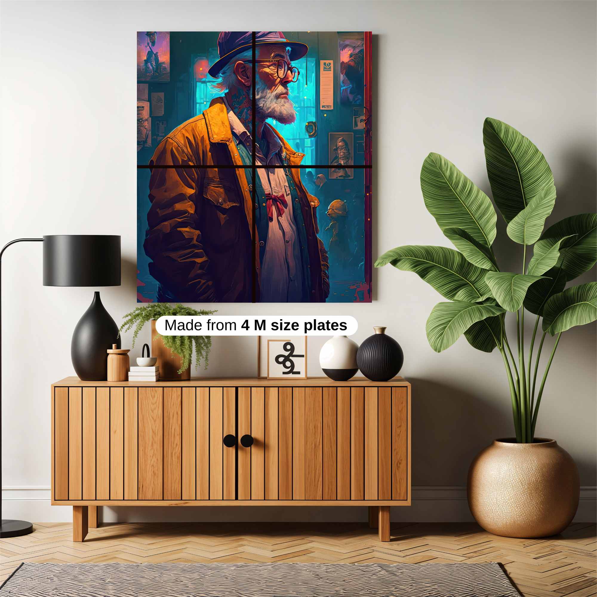 Wise Wanderer Safe Wall Magnetic / M