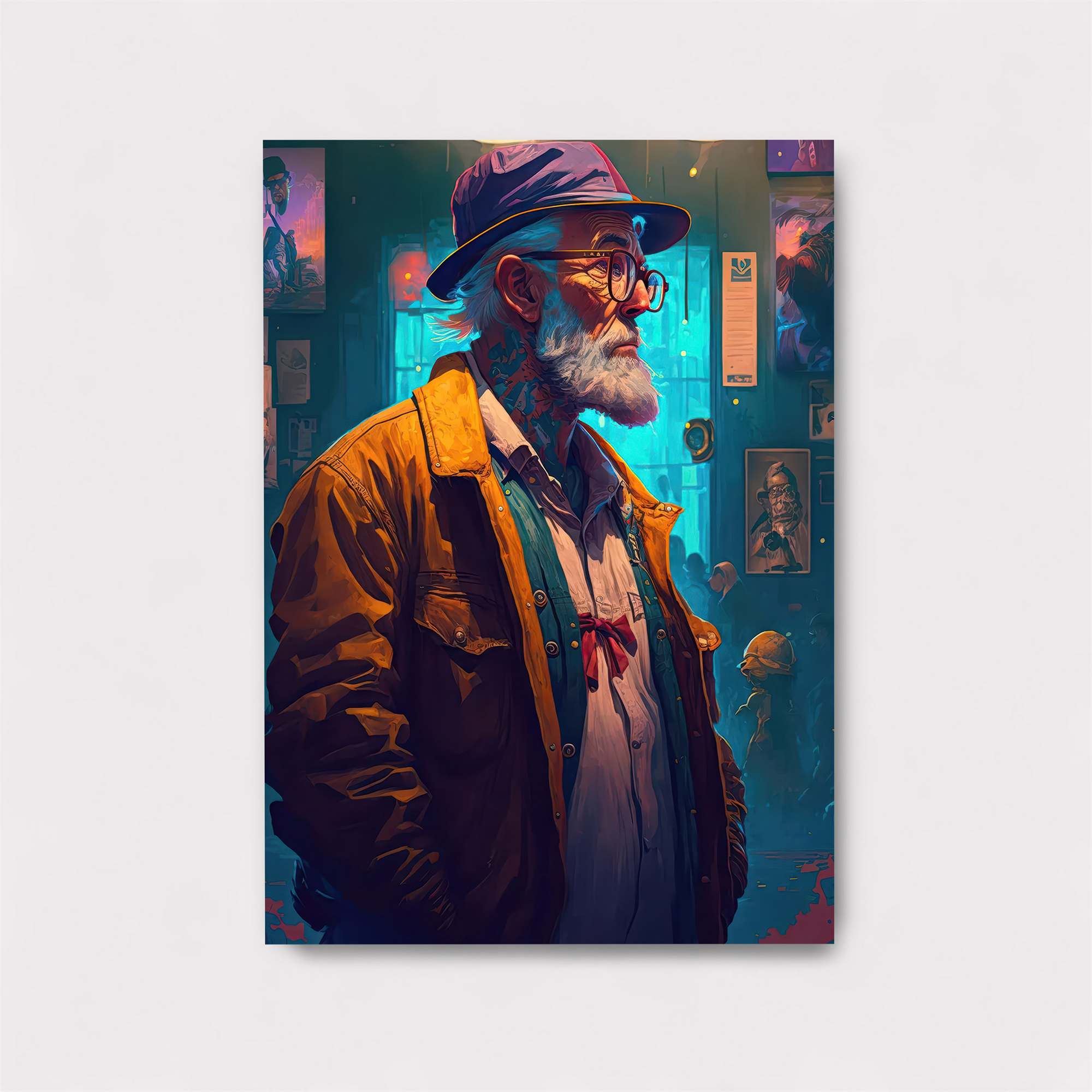 Wise Wanderer Safe Wall Magnetic / M