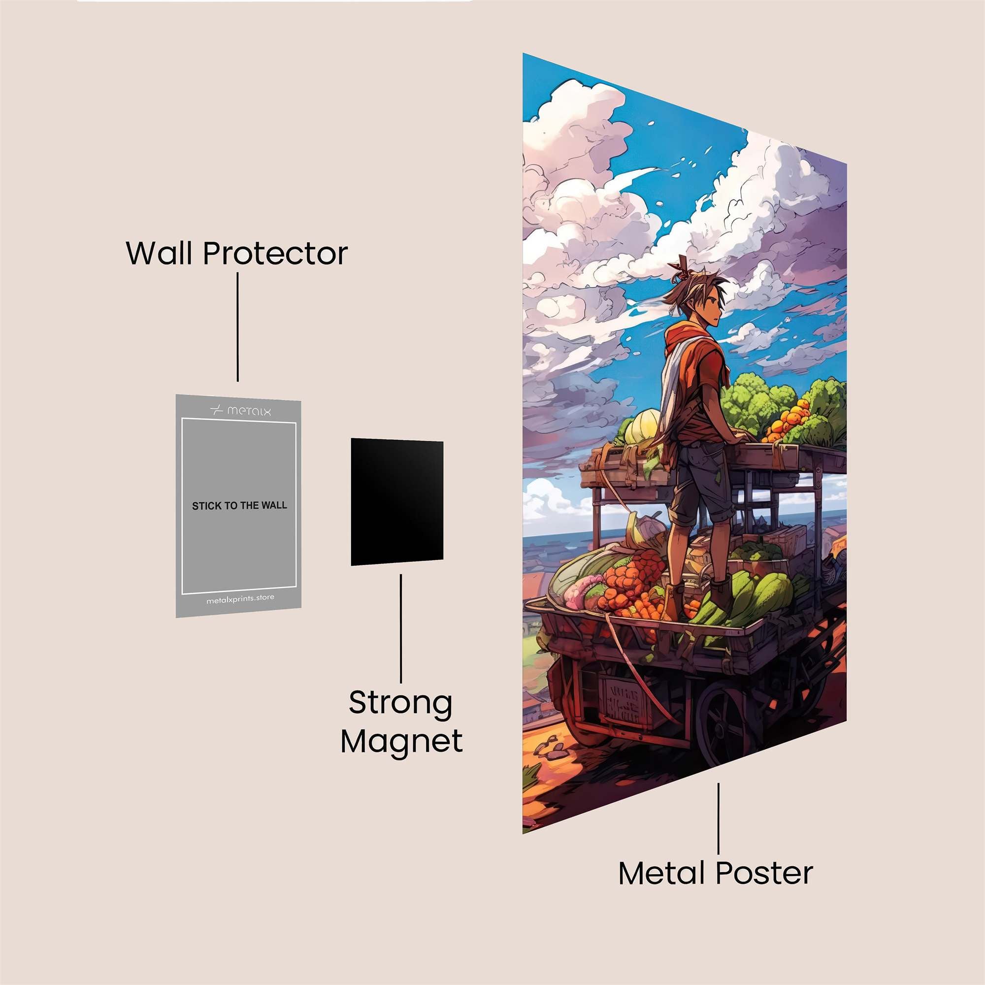 Vendor's Quest Safe Wall Magnetic / M