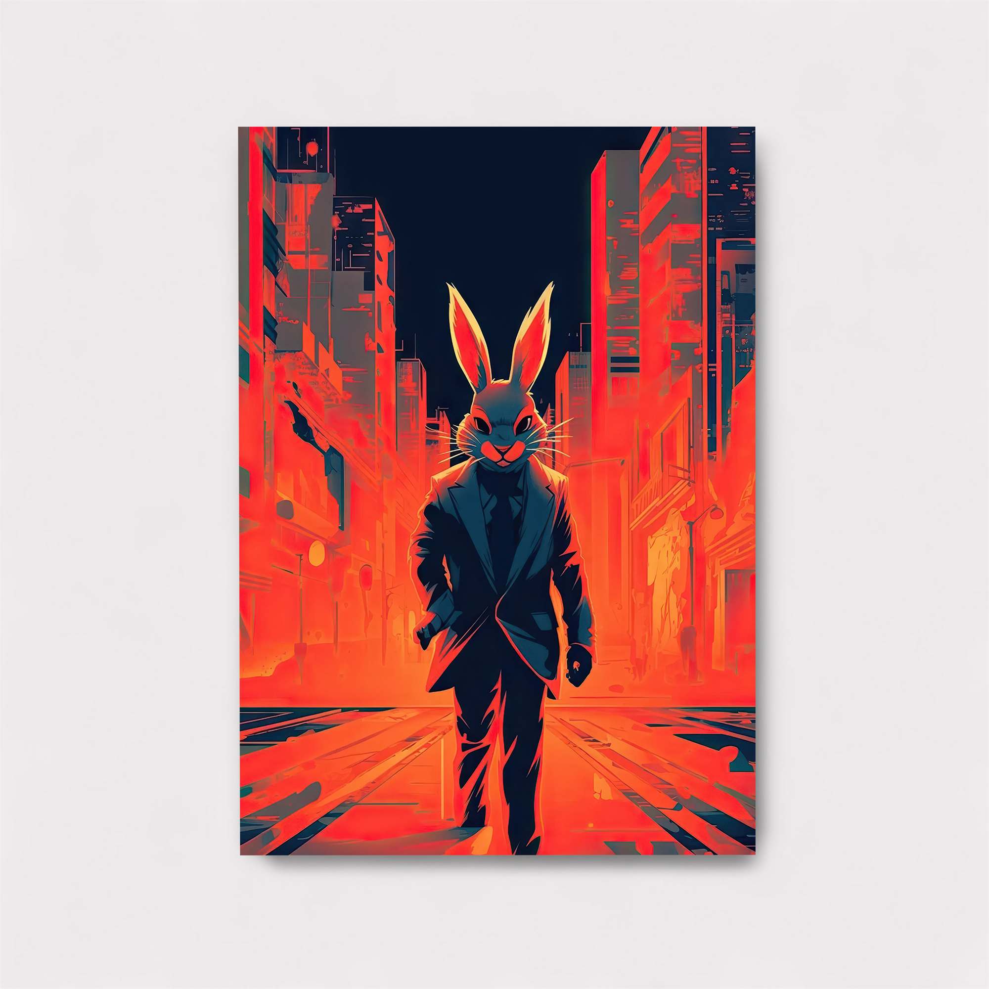 Rabbit Rebellion Safe Wall Magnetic / M