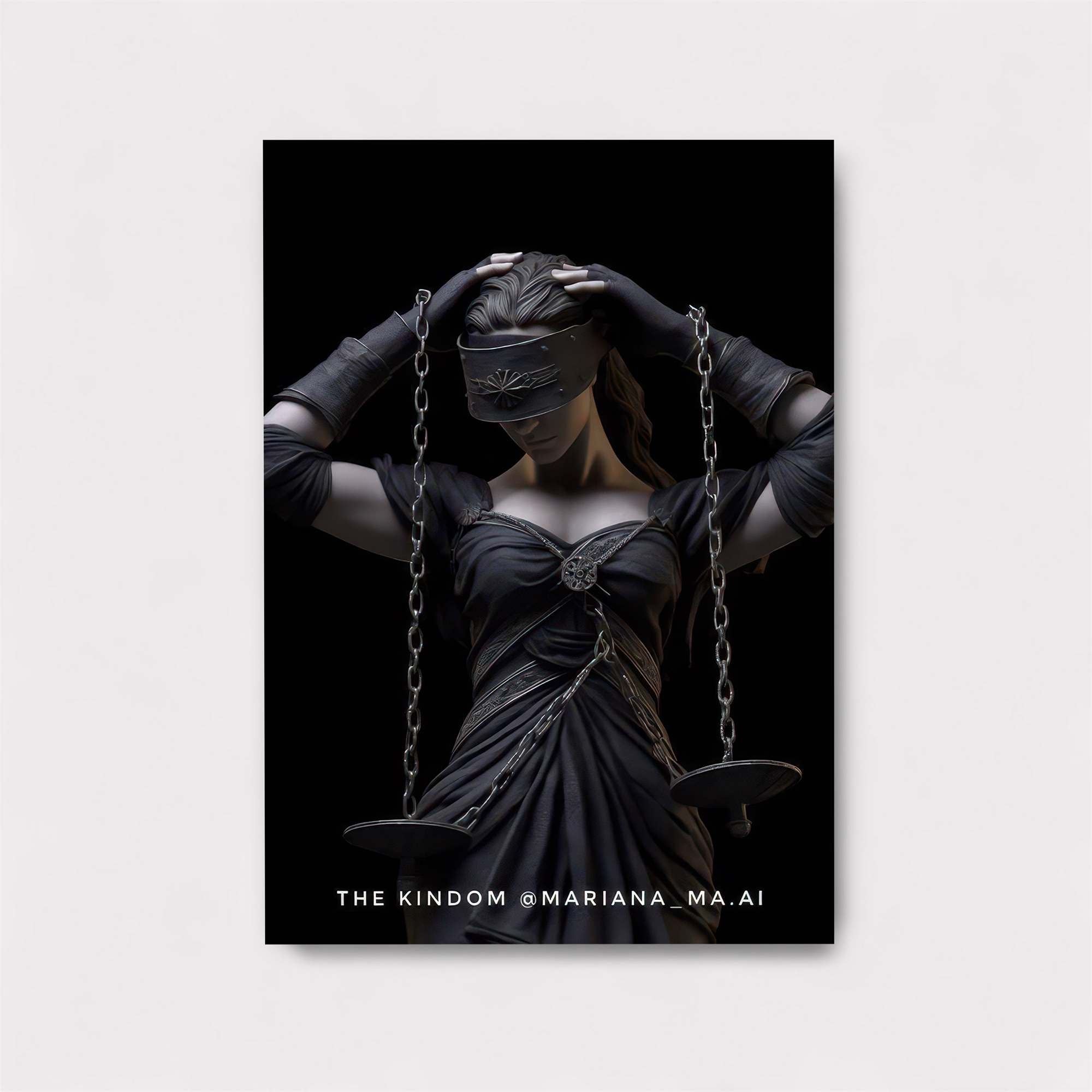 Justice Enshrouded Safe Wall Magnetic / M