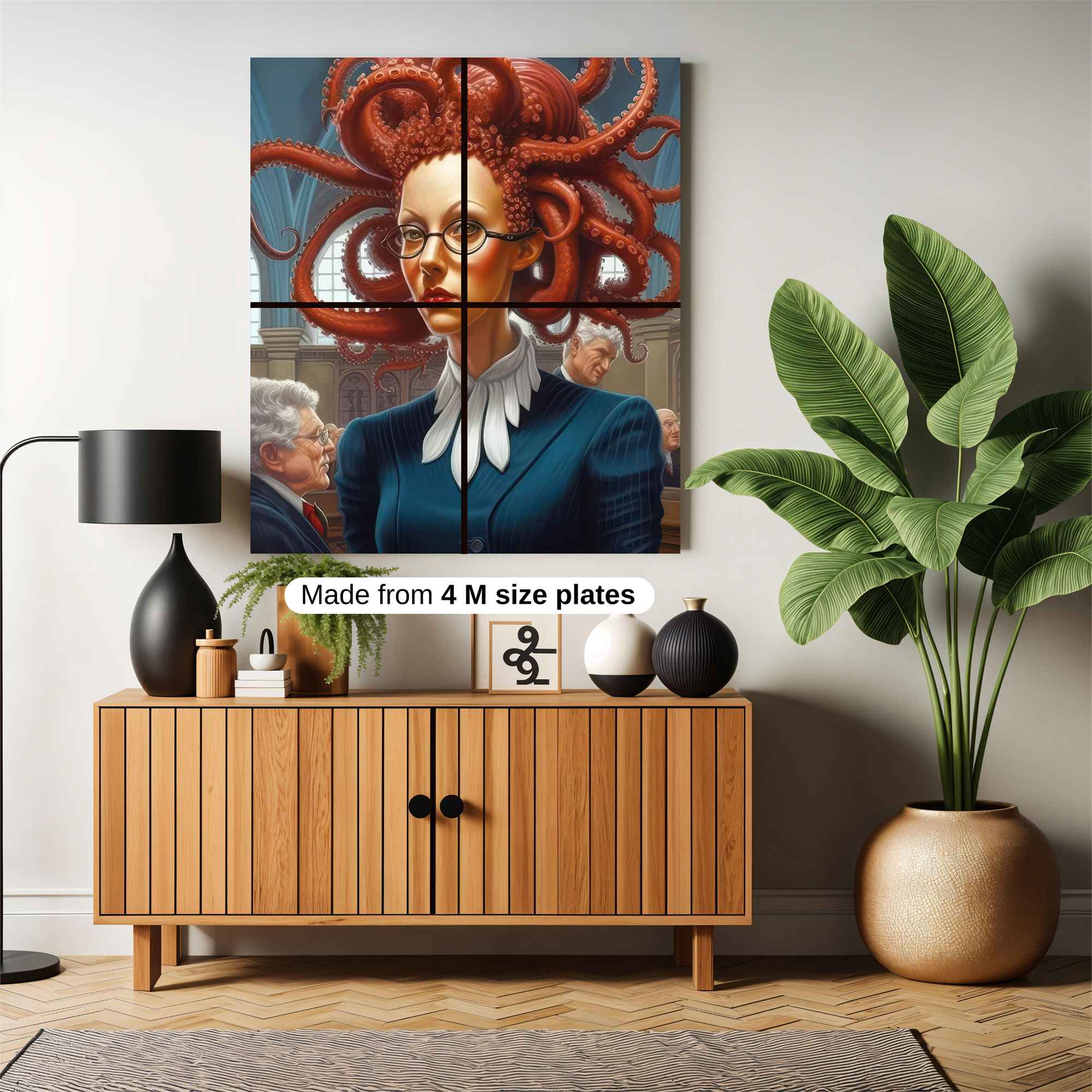 Octopus Authority Safe Wall Magnetic / M