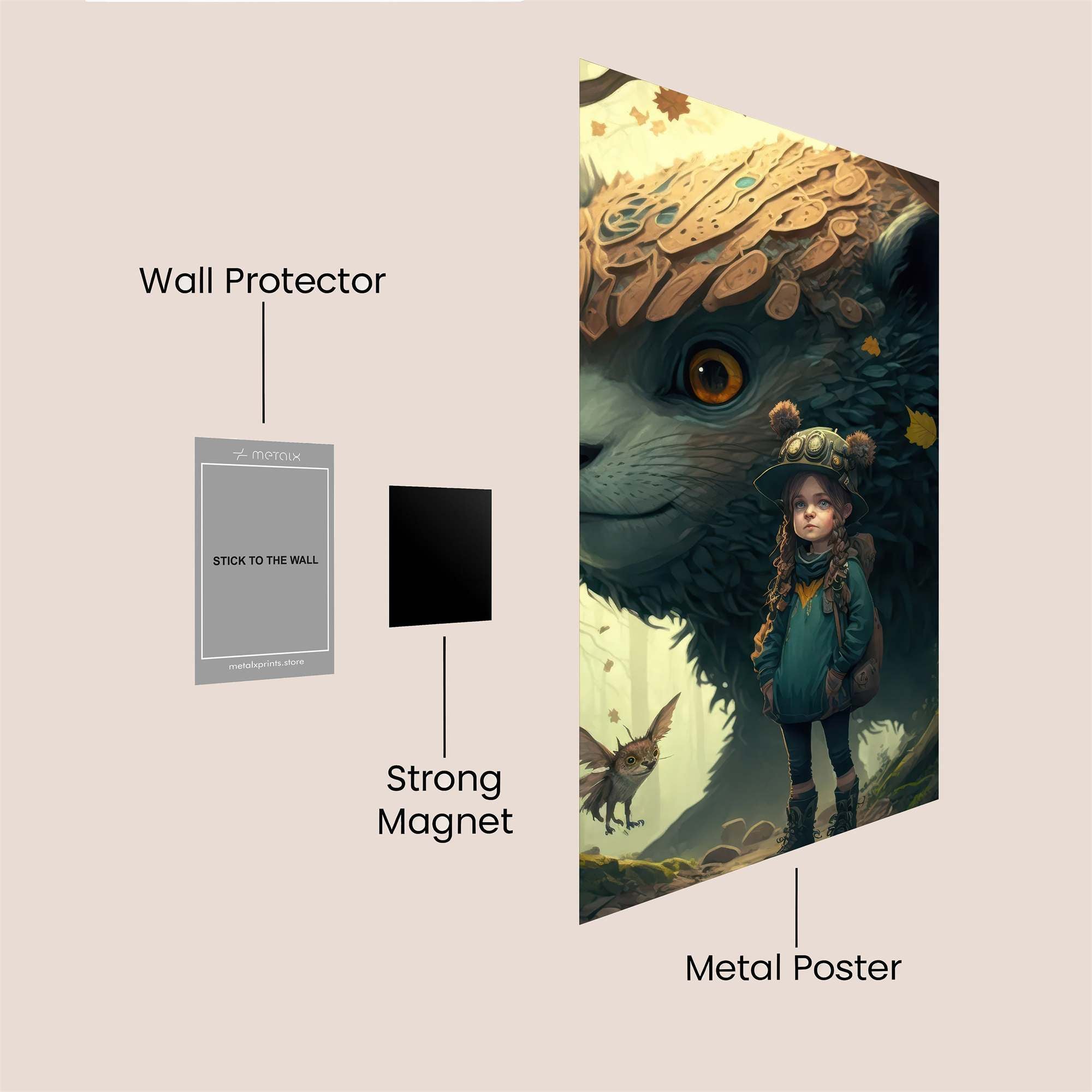 ForestWhimsy Safe Wall Magnetic / M