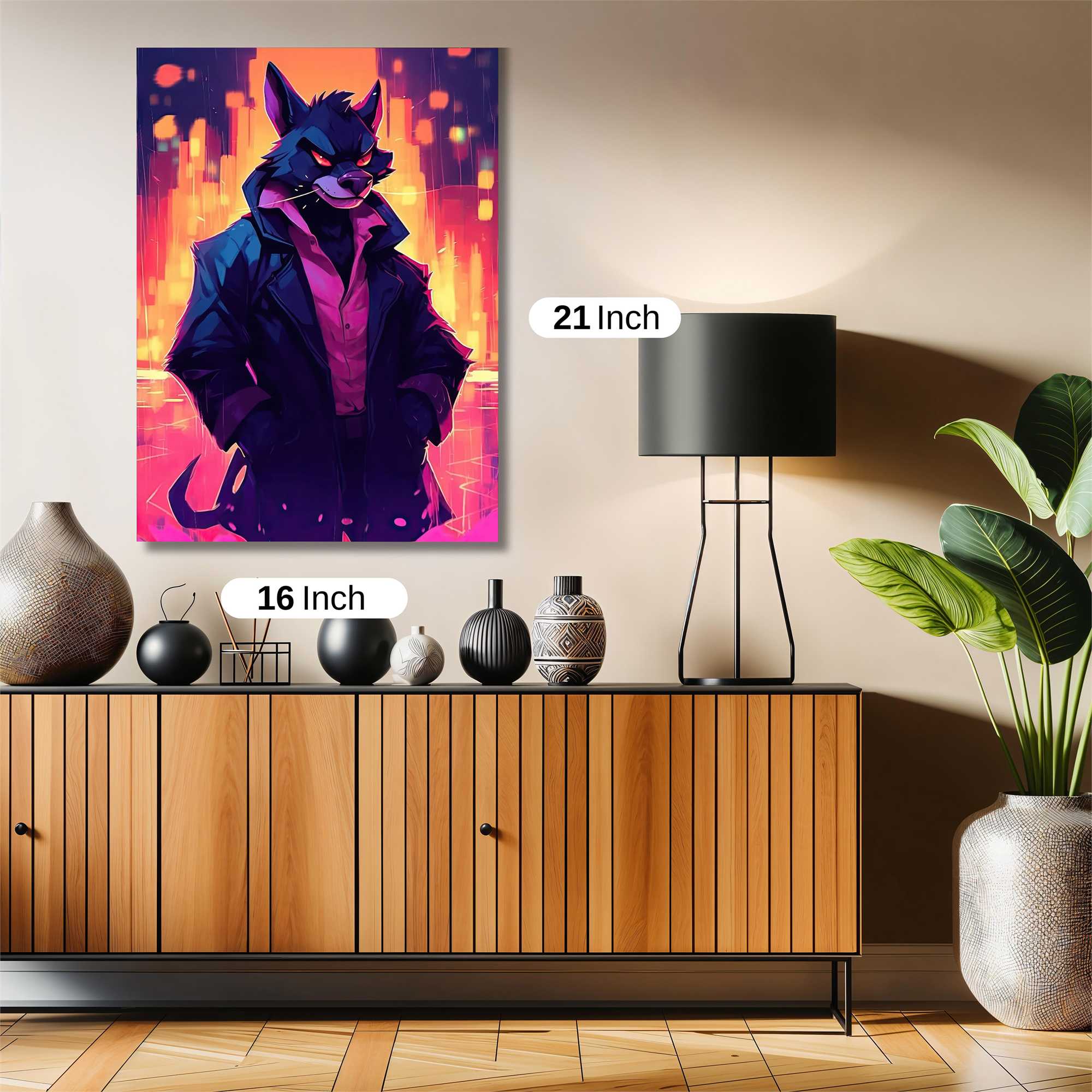 Neon Rebel Safe Wall Magnetic / M