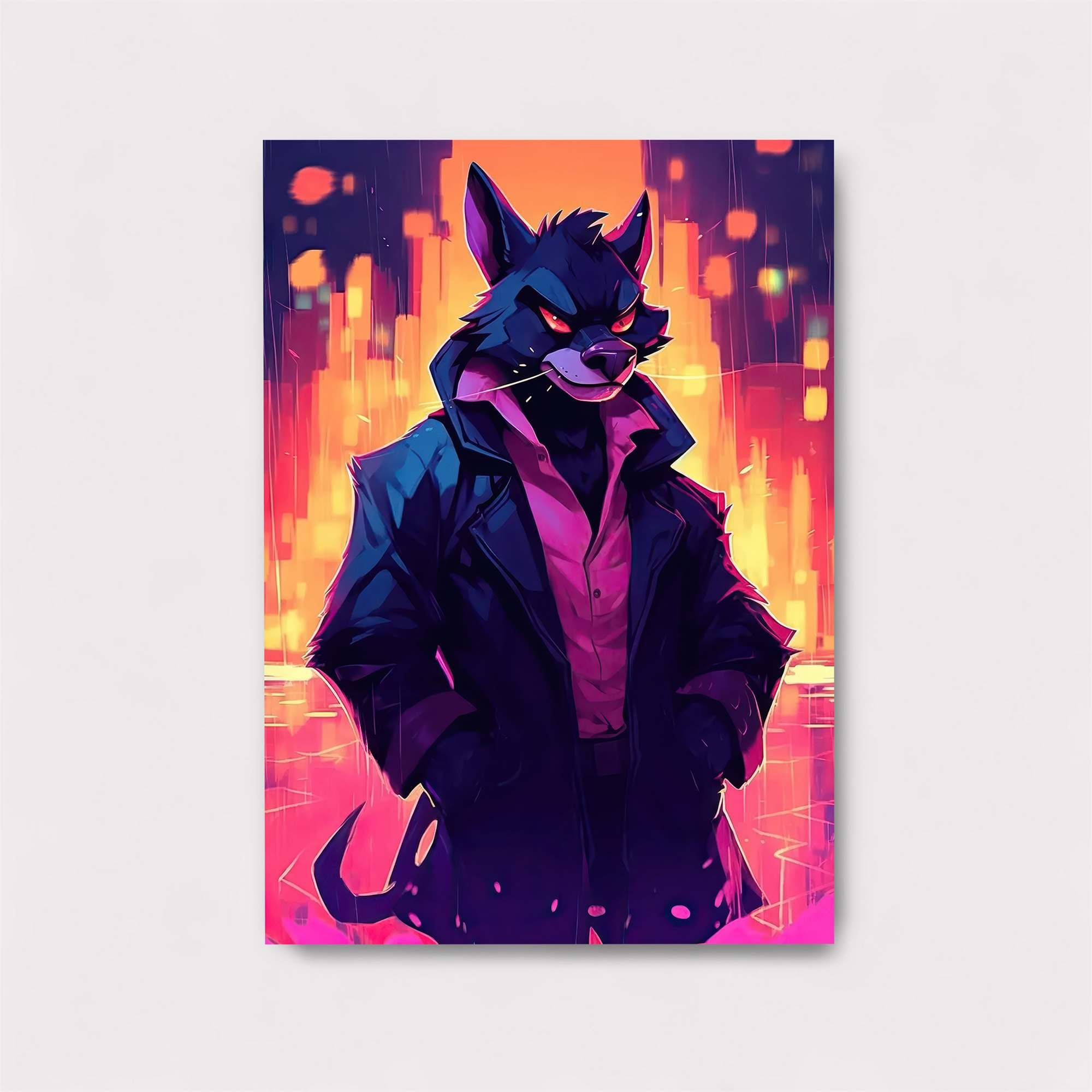 Neon Rebel Safe Wall Magnetic / M