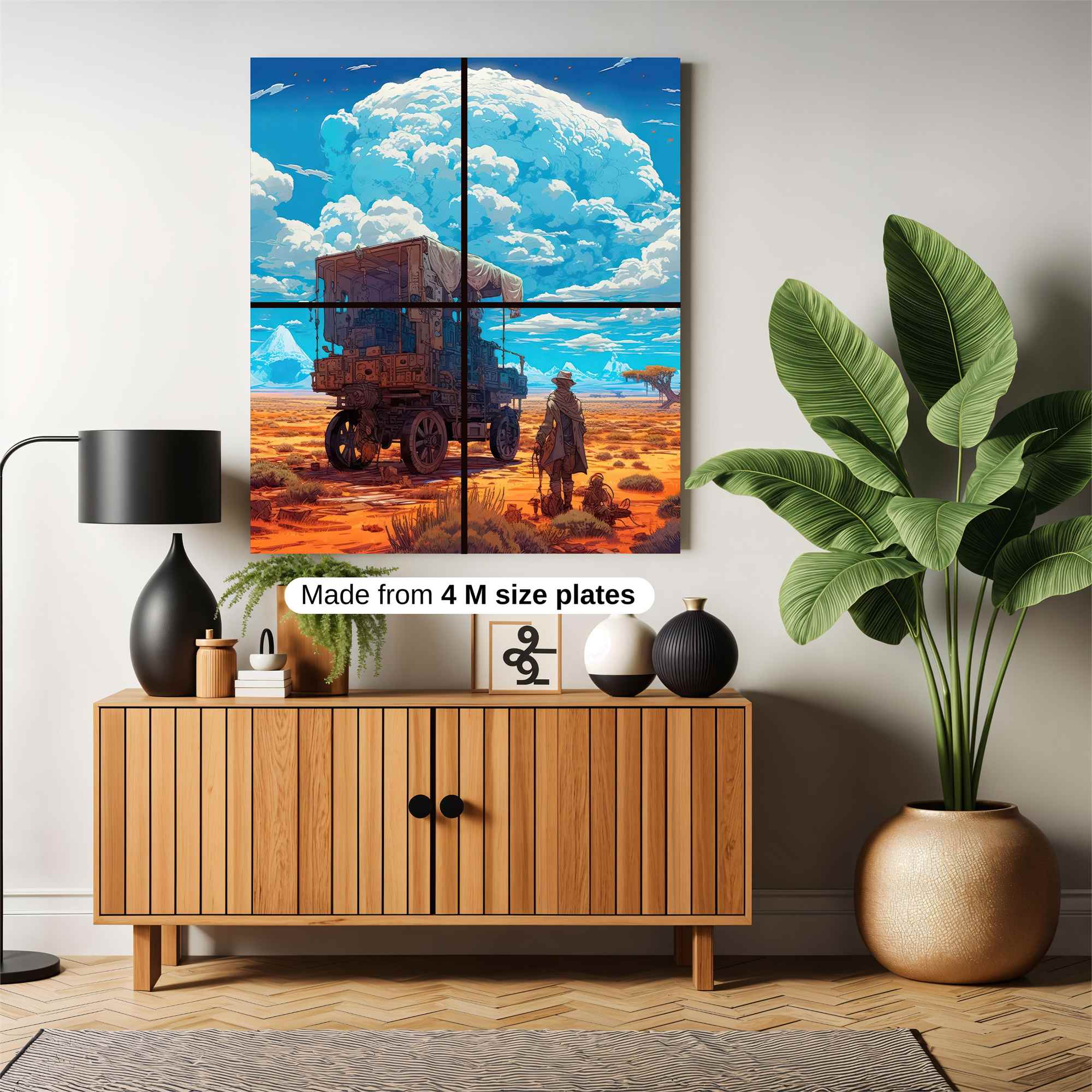 Desert Odyssey Safe Wall Magnetic / M