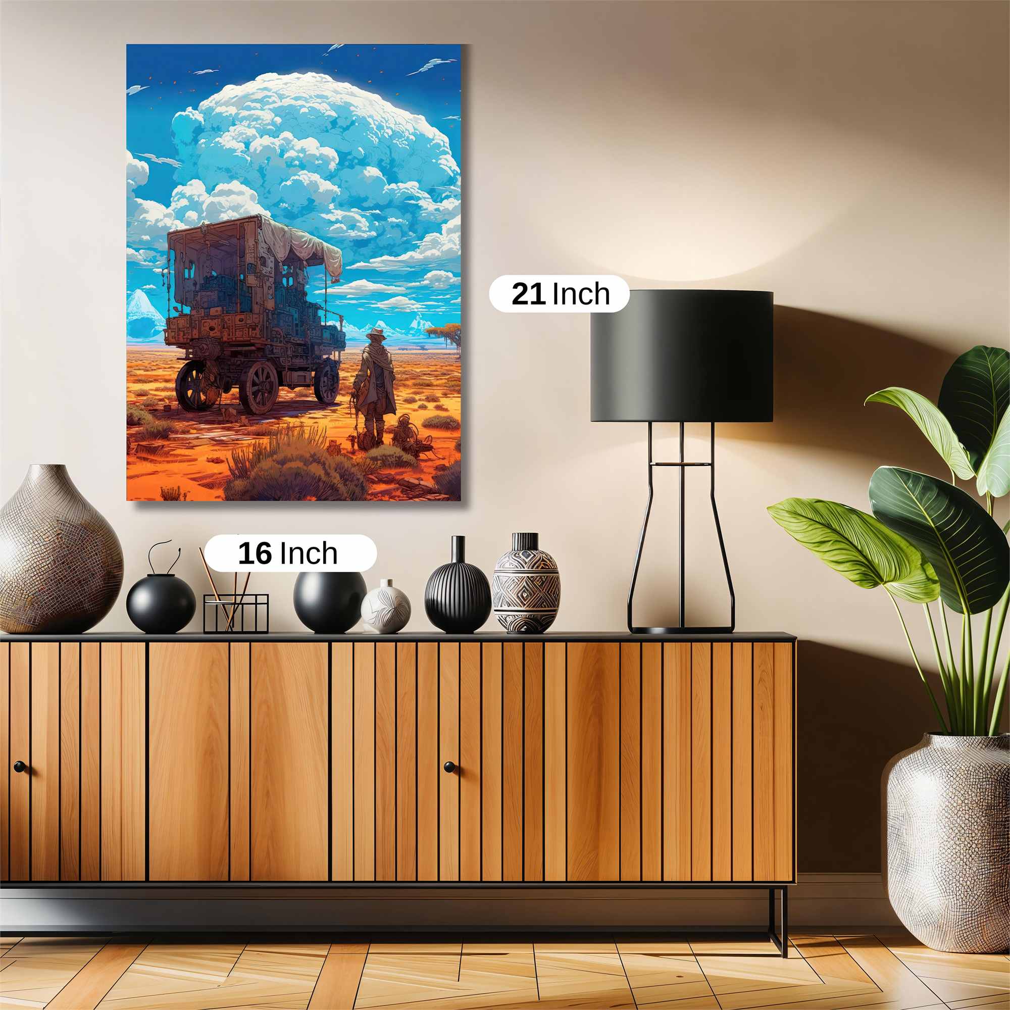 Desert Odyssey Safe Wall Magnetic / M