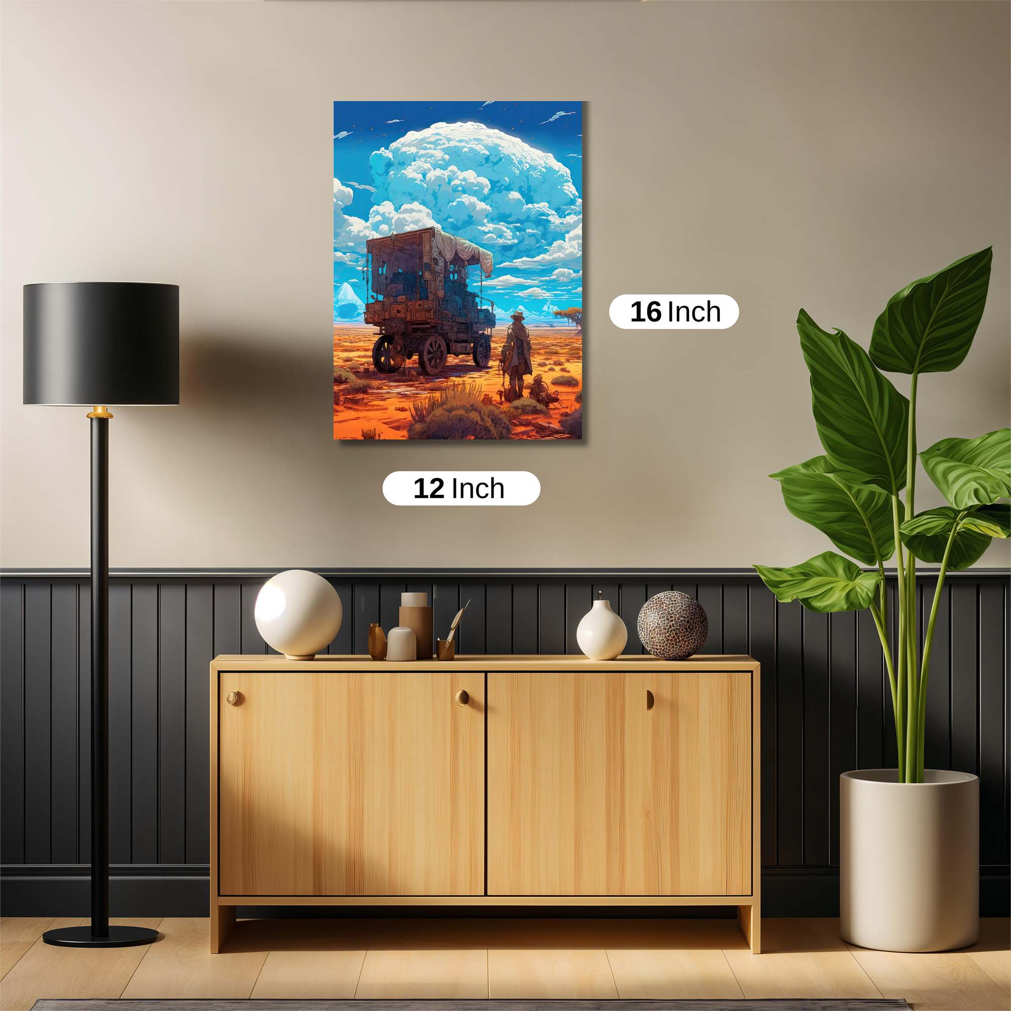 Desert Odyssey Safe Wall Magnetic / M