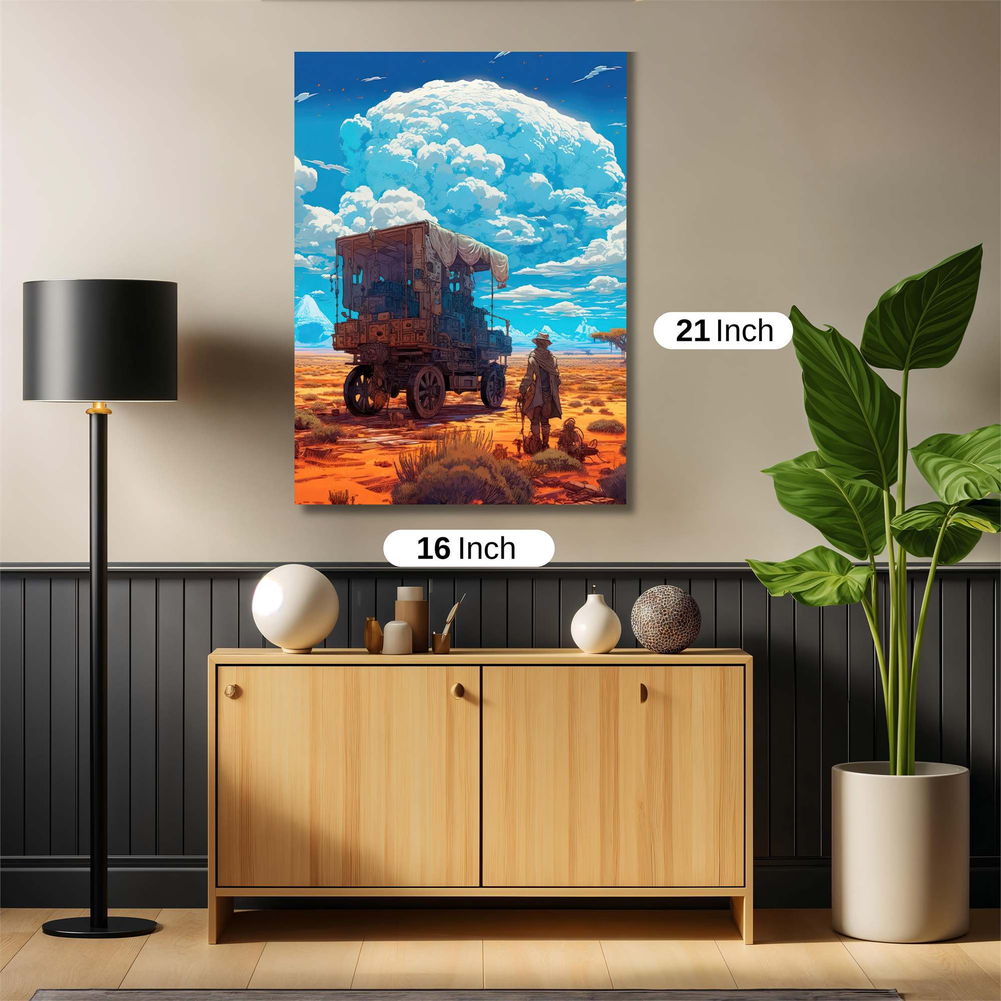 Desert Odyssey Safe Wall Magnetic / M