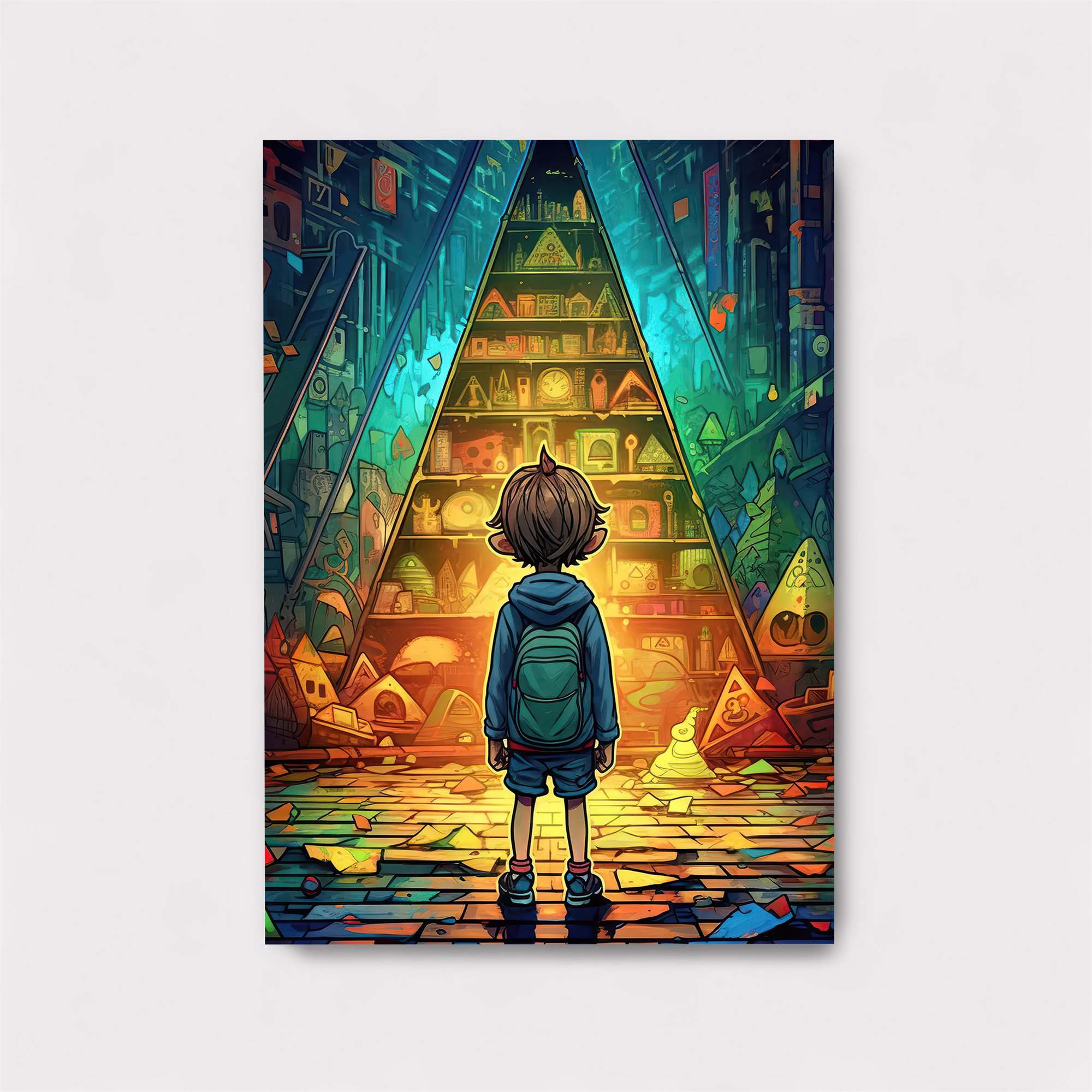 Library Adventure Safe Wall Magnetic / M