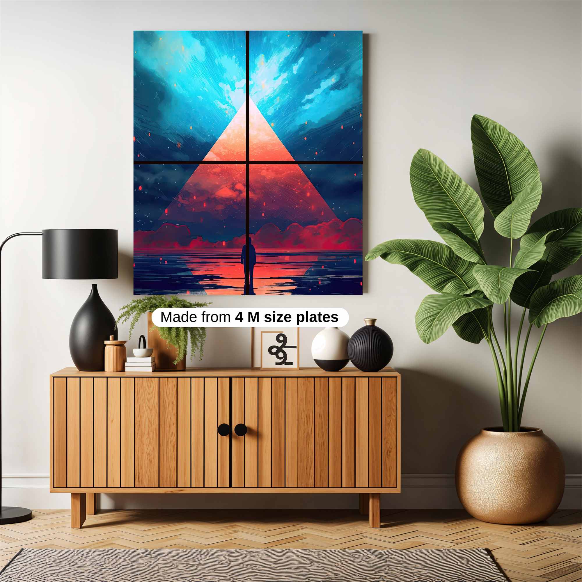 Pyramid Ascension Safe Wall Magnetic / M