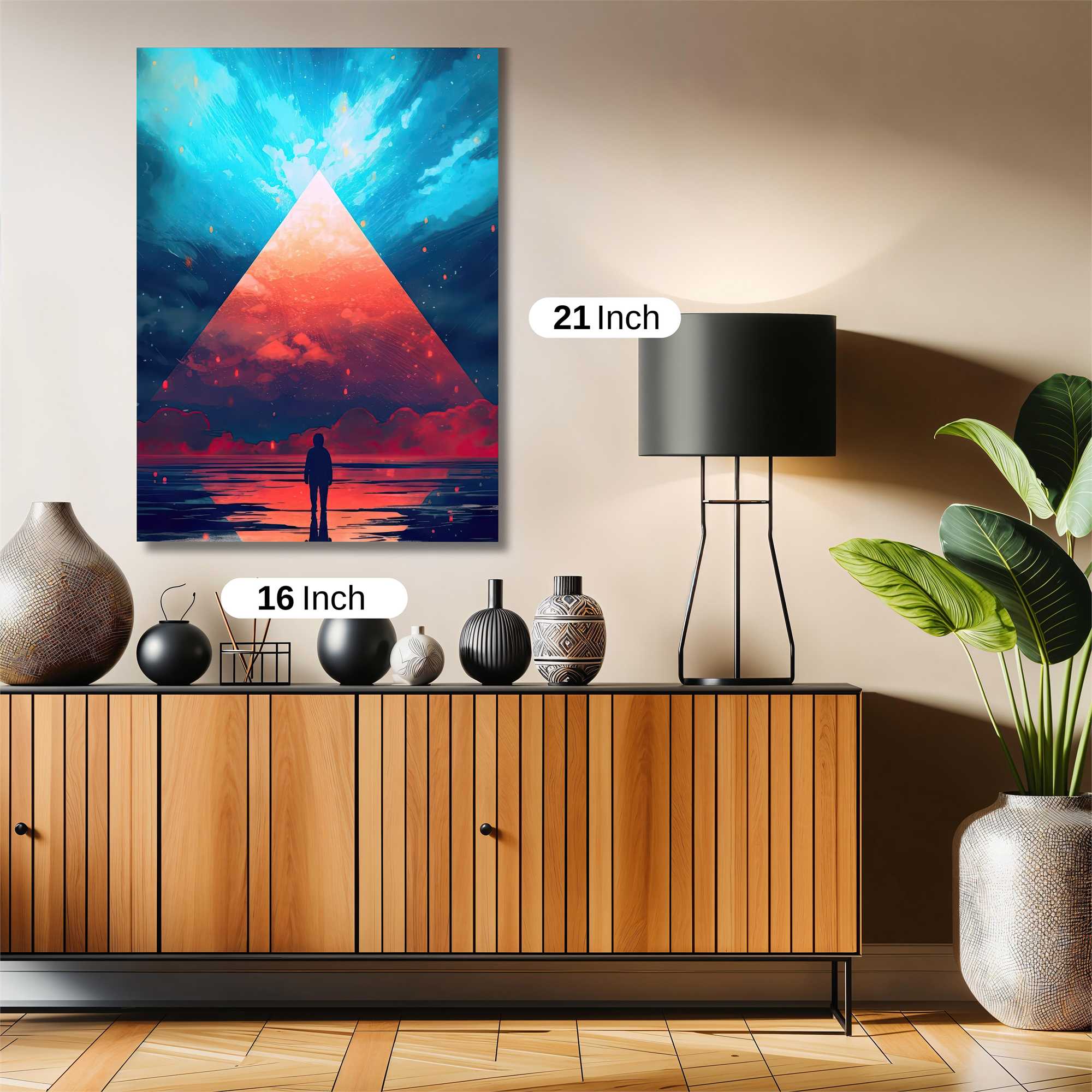 Pyramid Ascension Safe Wall Magnetic / M