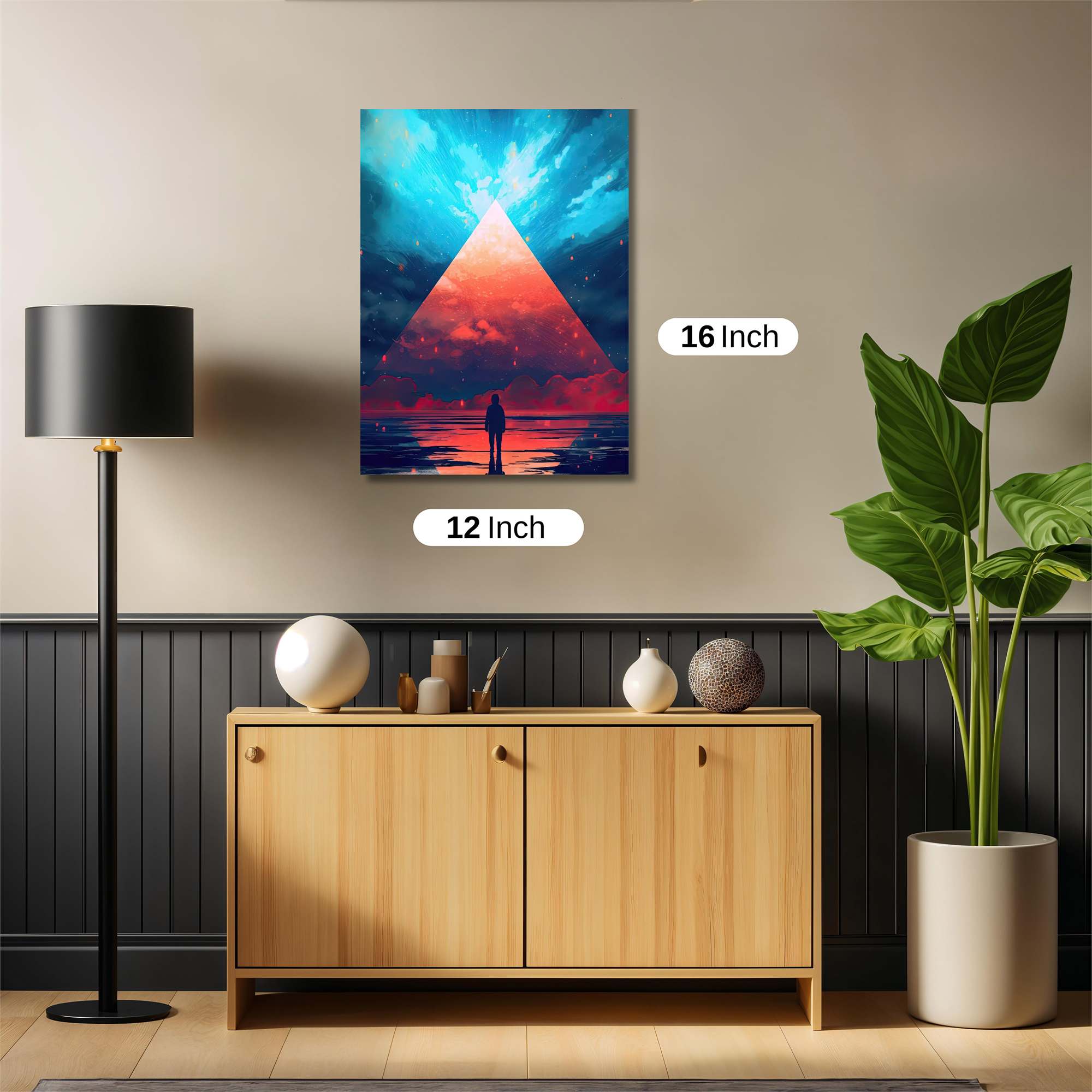 Pyramid Ascension Safe Wall Magnetic / M