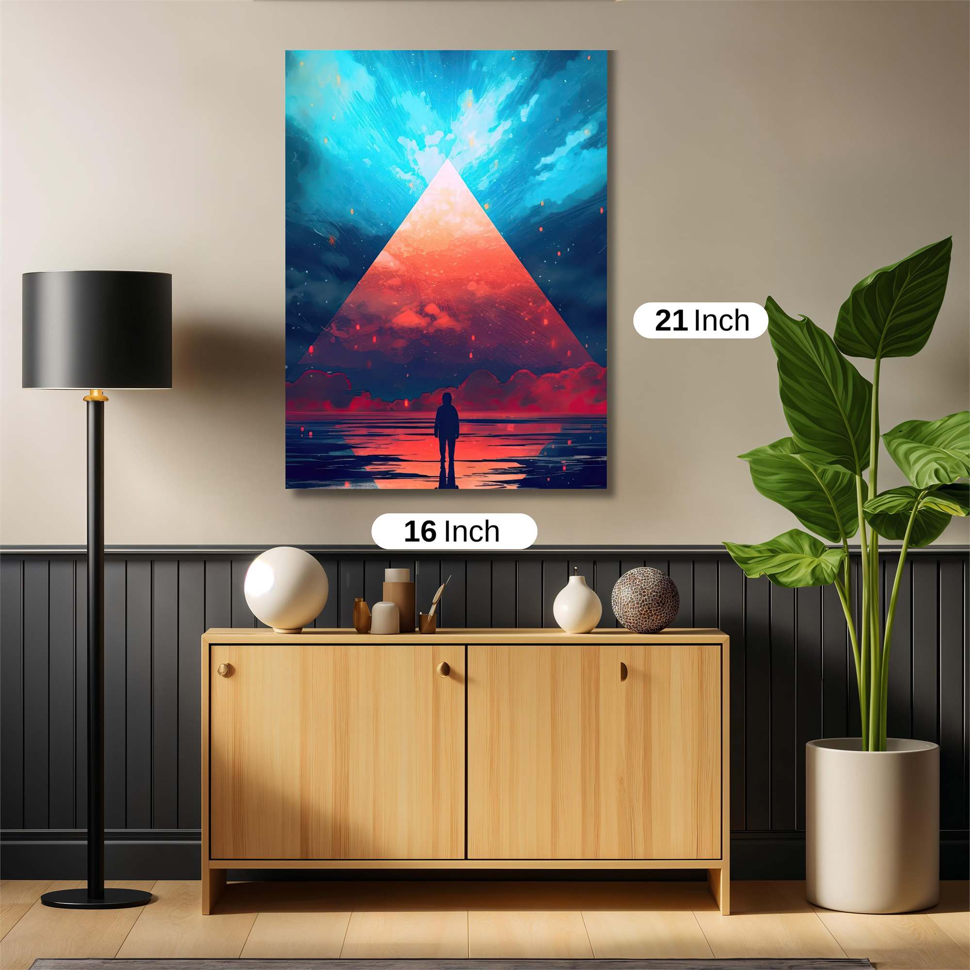 Pyramid Ascension Safe Wall Magnetic / M
