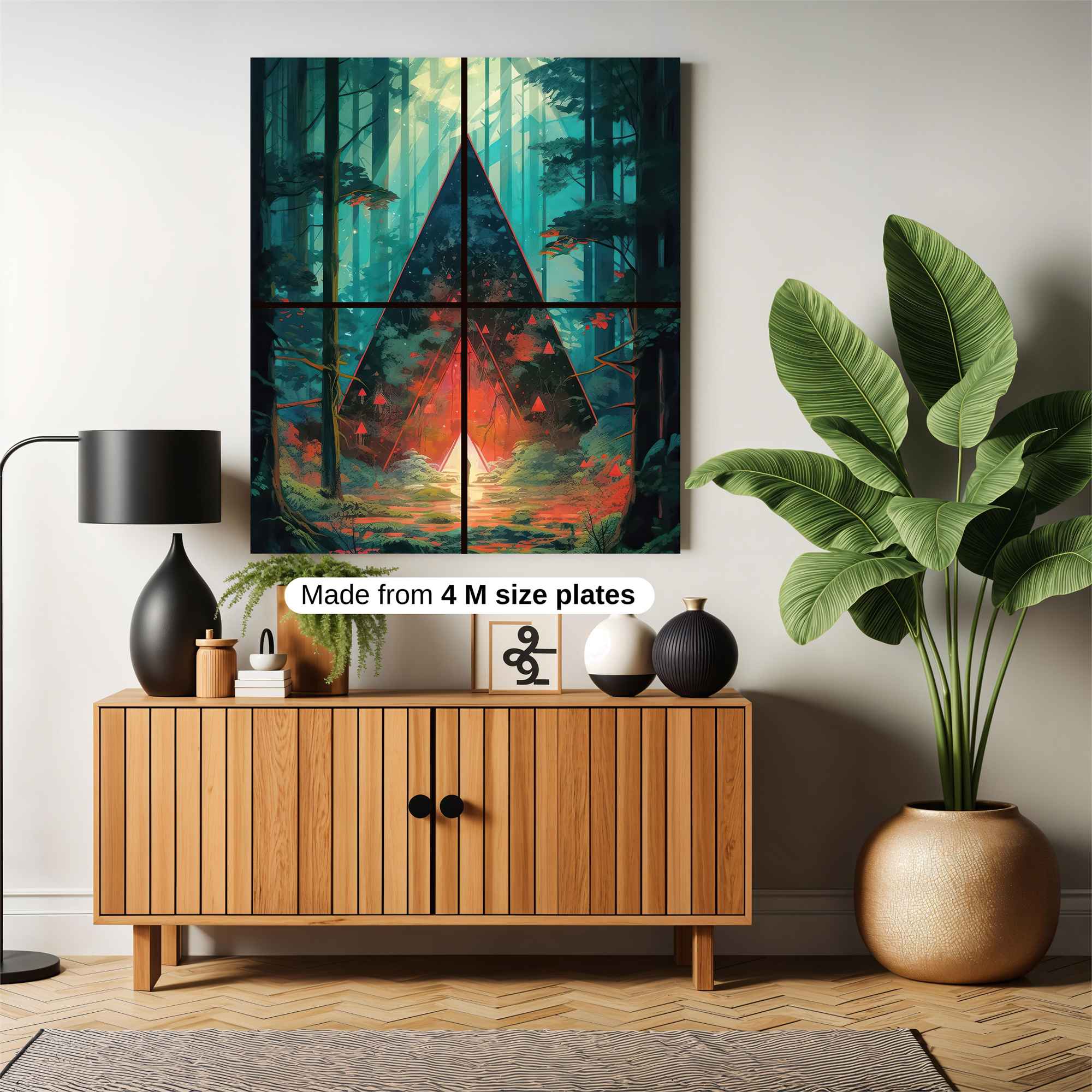 Pyramid Enigma Safe Wall Magnetic / M