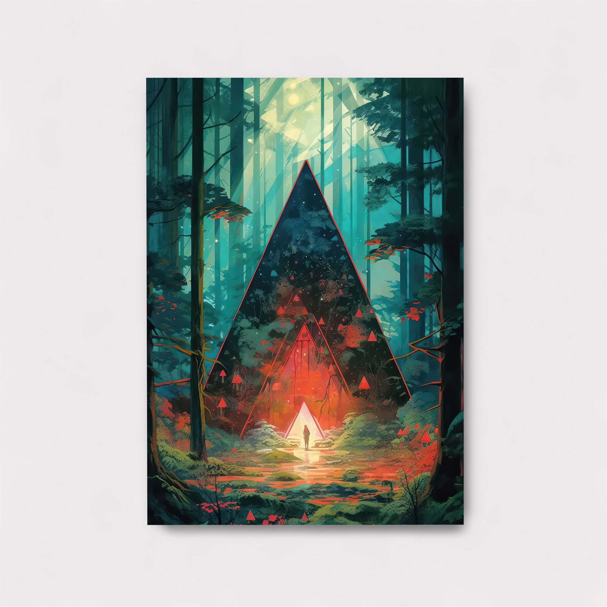 Pyramid Enigma Safe Wall Magnetic / M