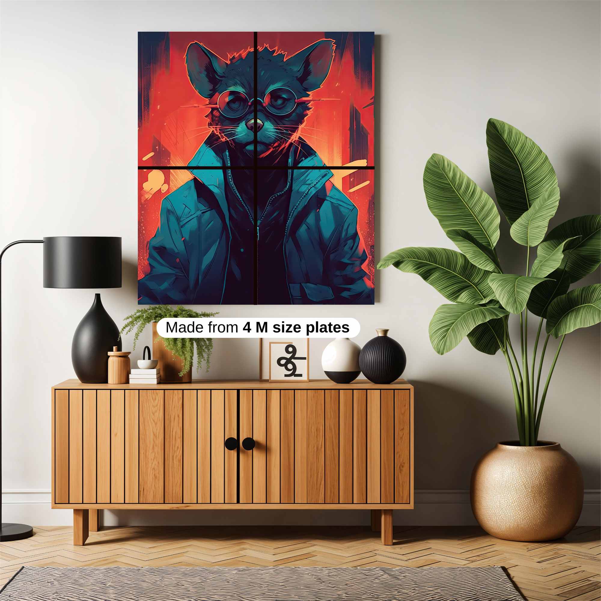 Cool Cat Safe Wall Magnetic / M