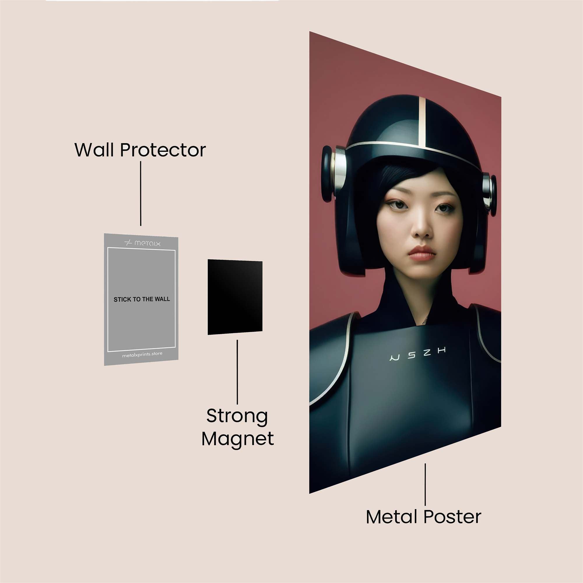 Robotica Serenity Safe Wall Magnetic / M