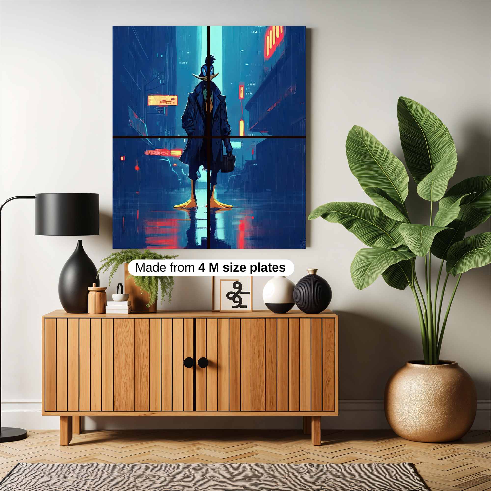 Duck Noir Safe Wall Magnetic / M