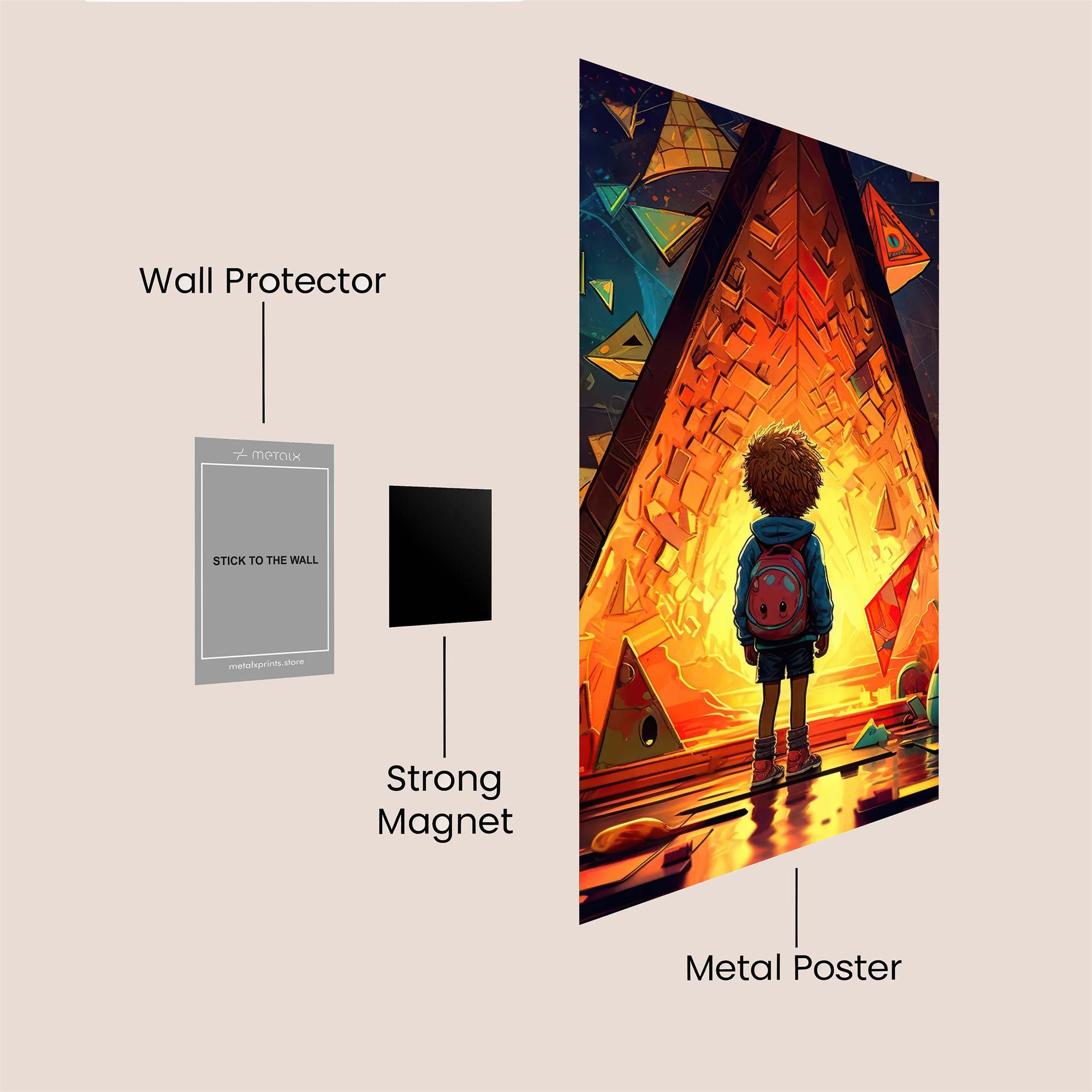 Portal Wonder Safe Wall Magnetic / M
