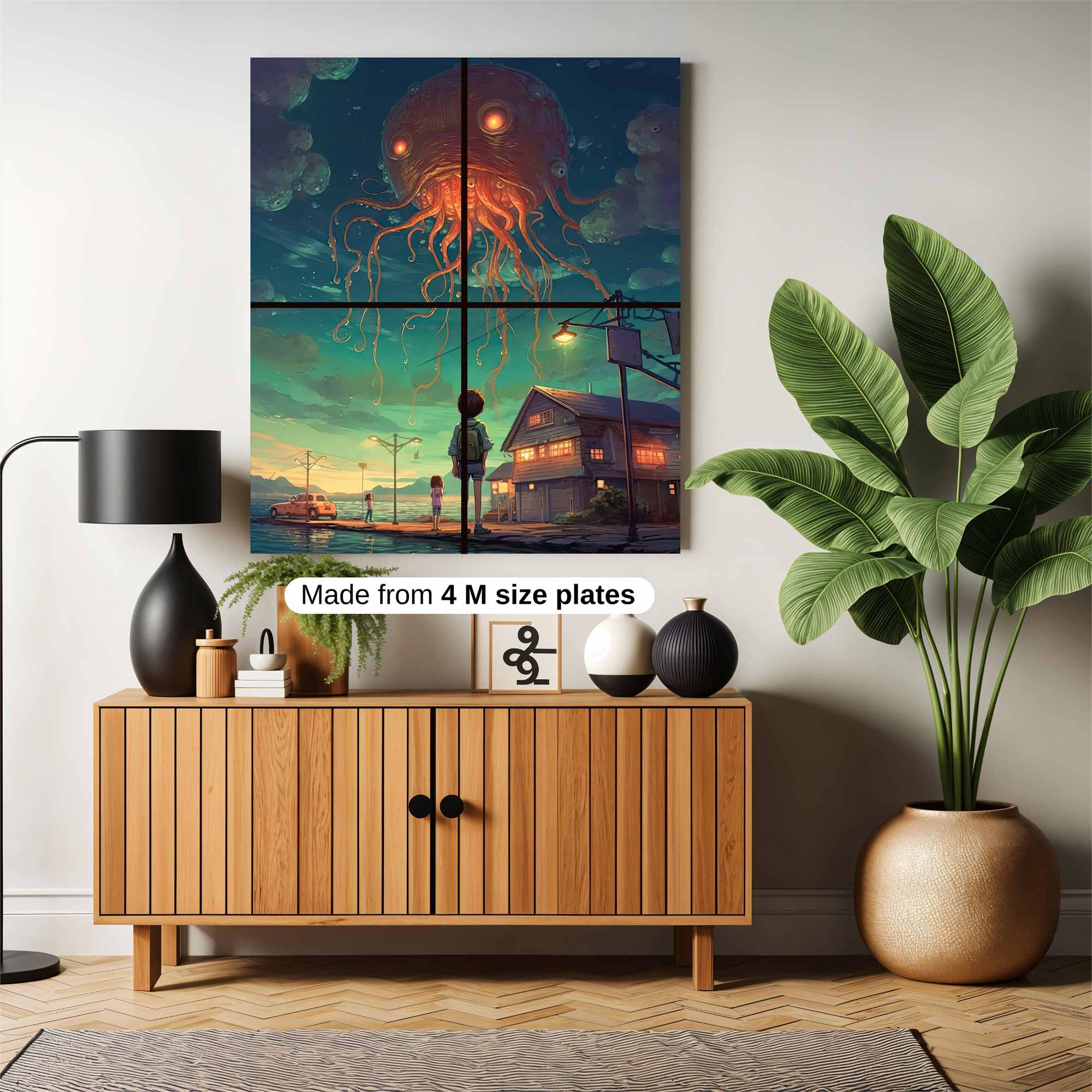 Jellyfish Dream Safe Wall Magnetic / M