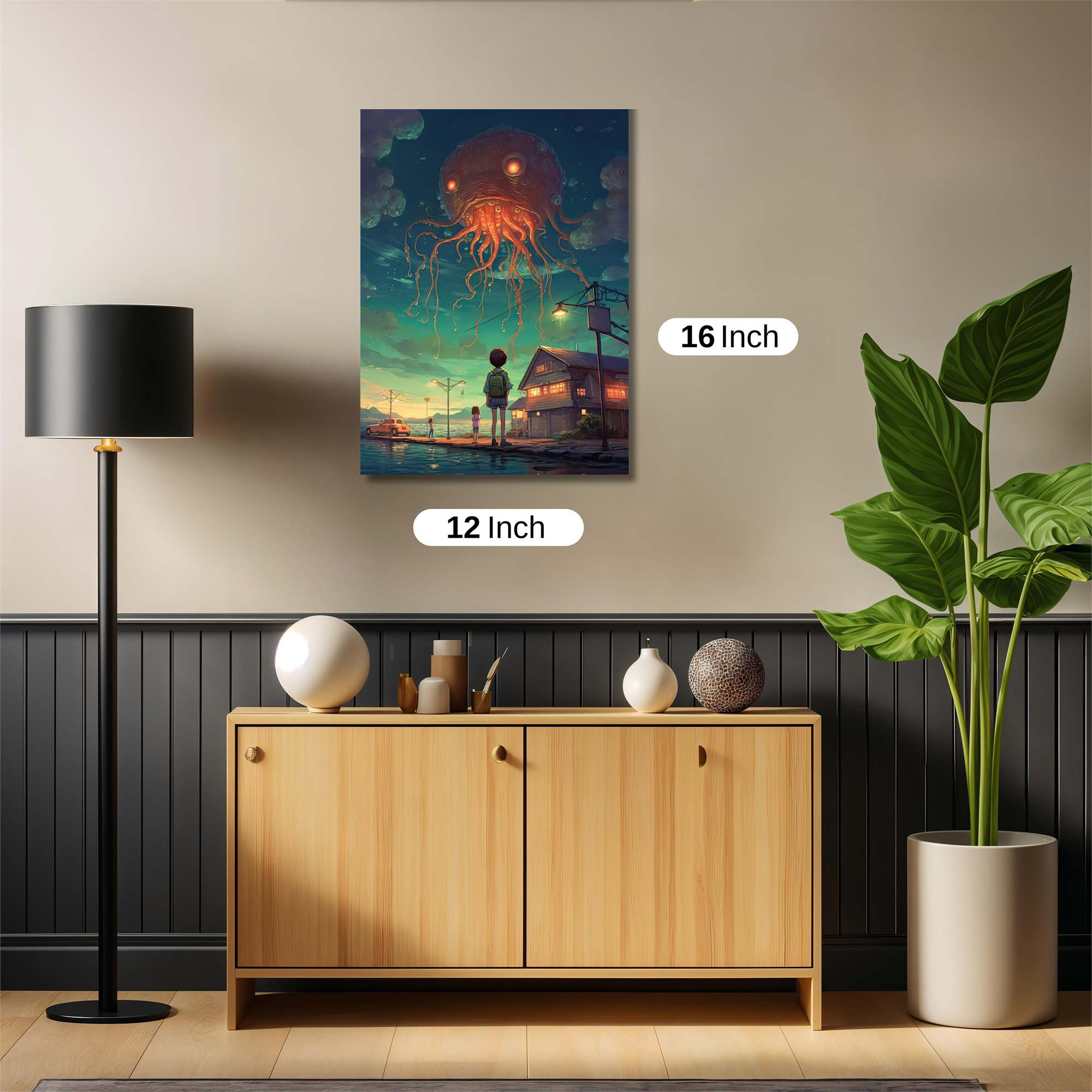 Jellyfish Dream Safe Wall Magnetic / M