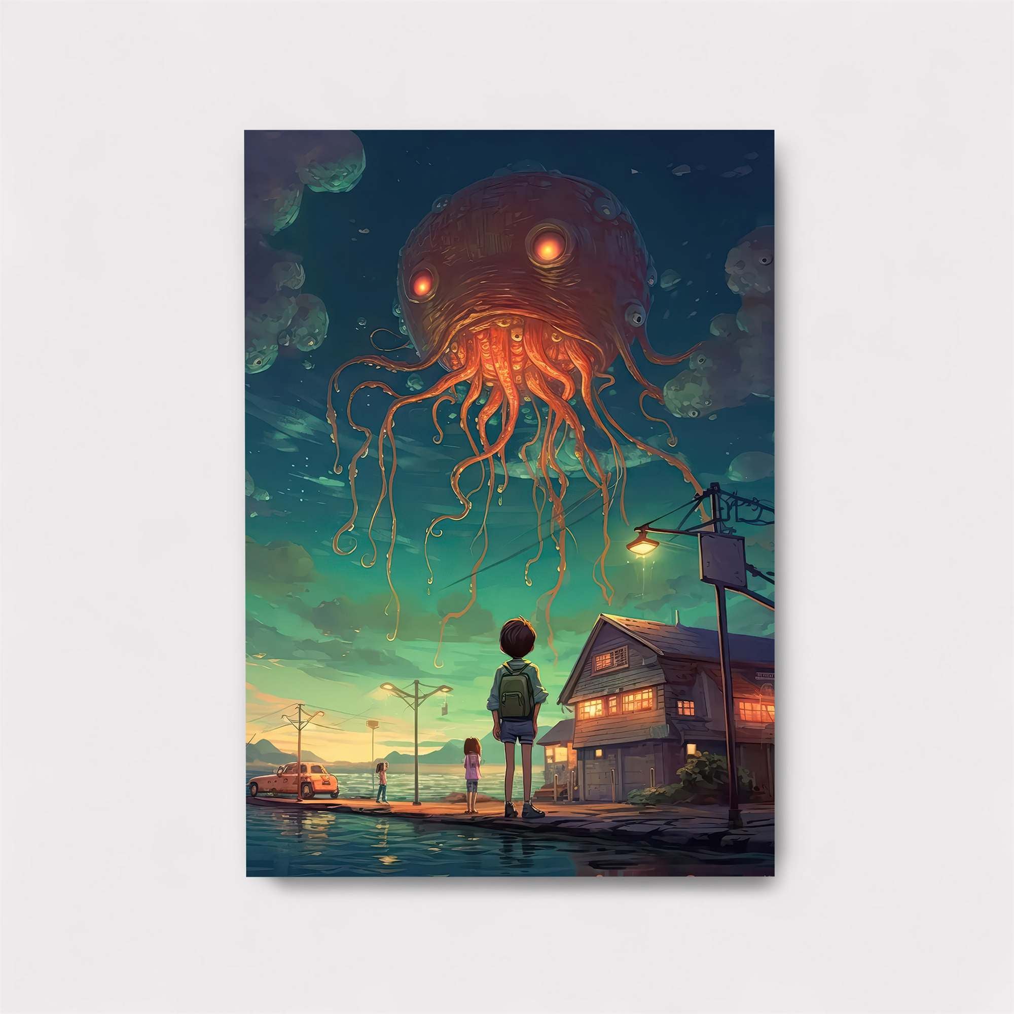 Jellyfish Dream Safe Wall Magnetic / M