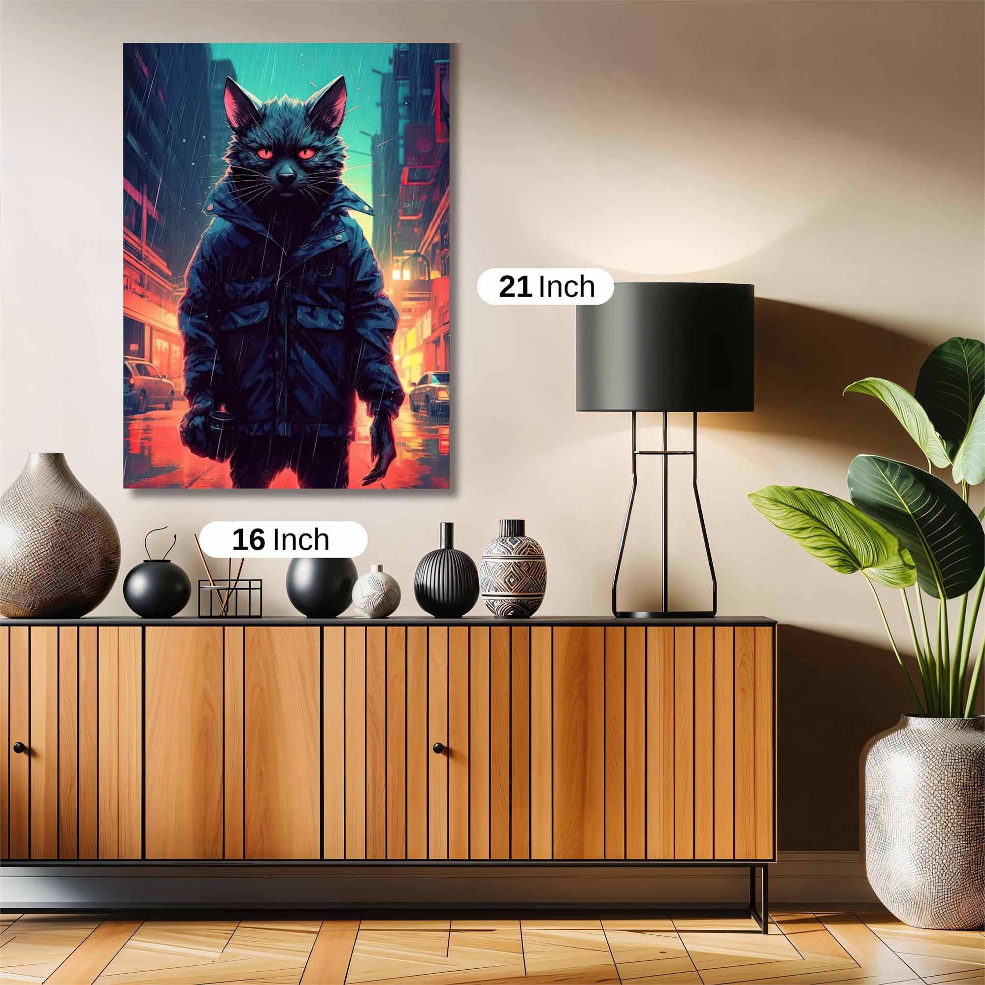 Cat Noir Safe Wall Magnetic / M
