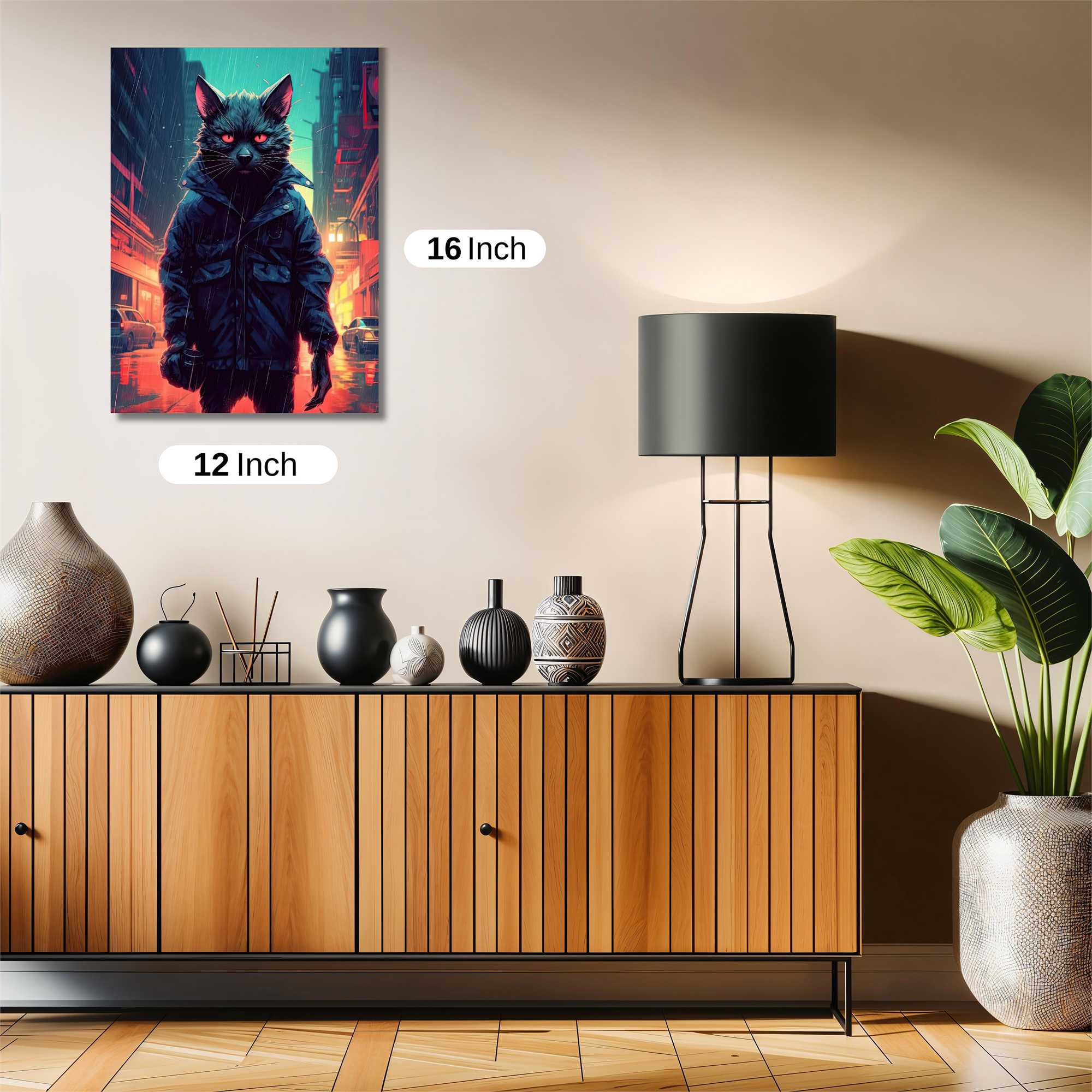 Cat Noir Safe Wall Magnetic / M