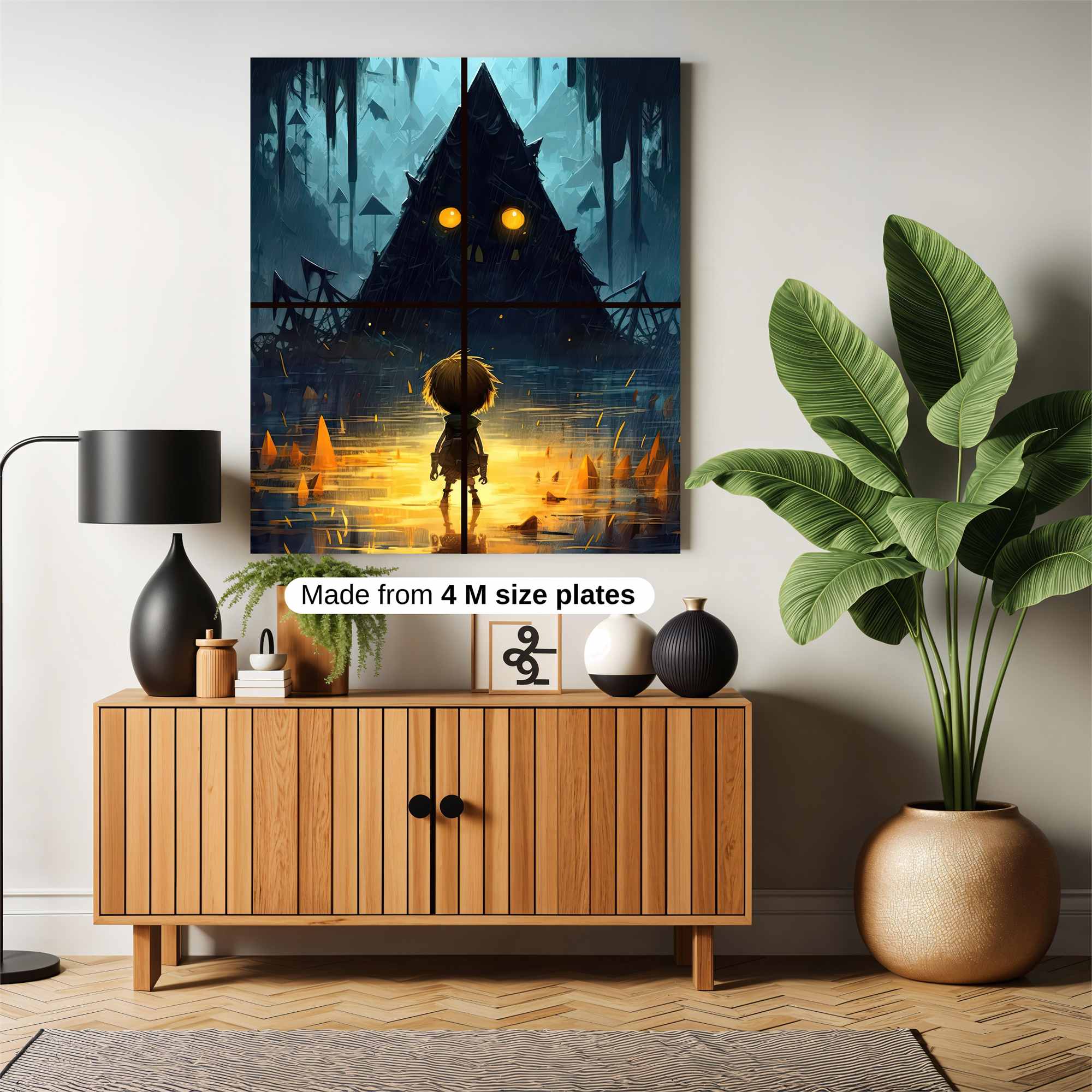 Pyramid Peril Safe Wall Magnetic / M