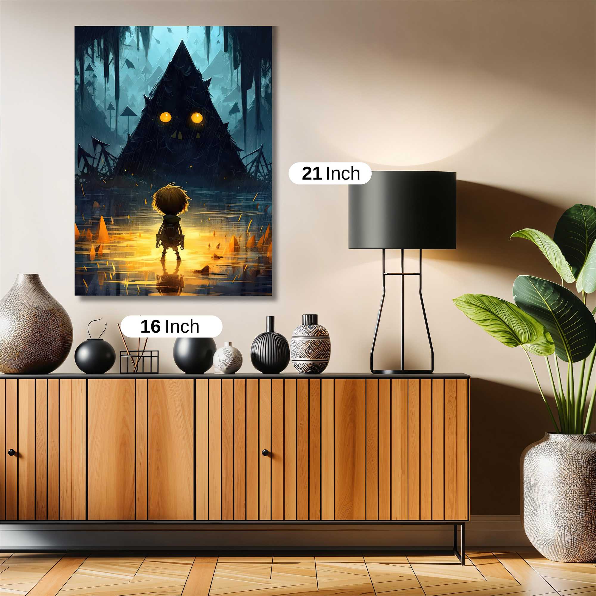 Pyramid Peril Safe Wall Magnetic / M
