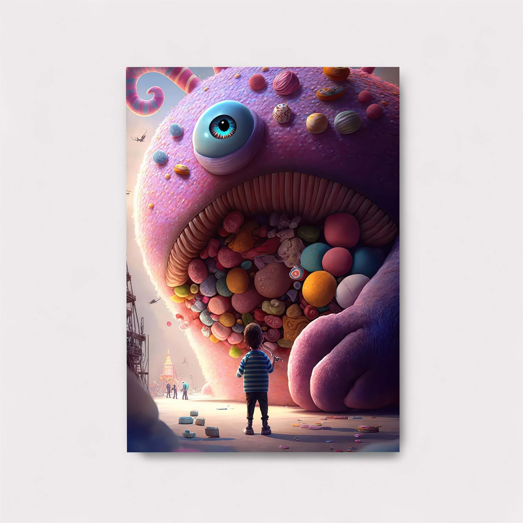 Candy Monster Safe Wall Magnetic / M