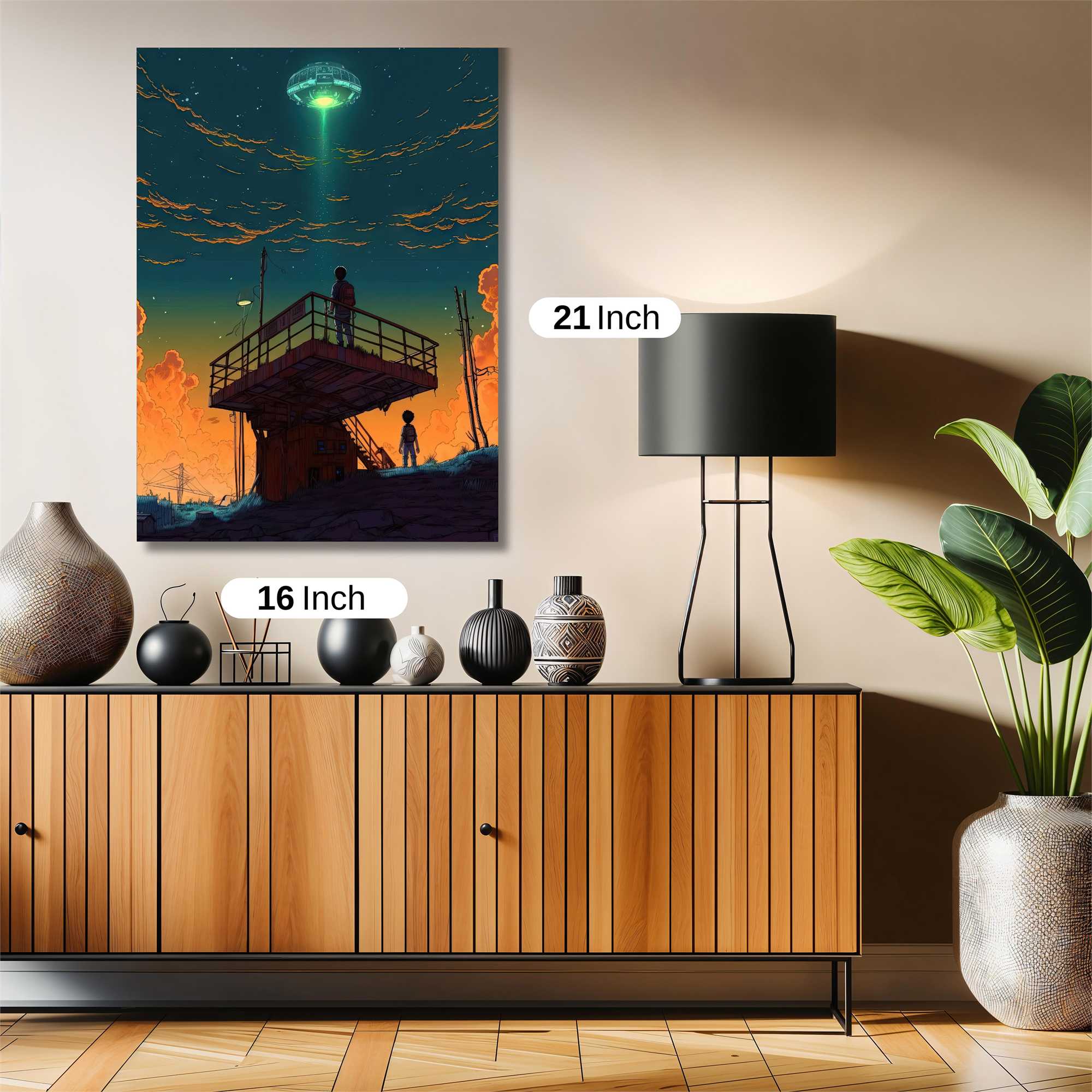 UFO Enigma Safe Wall Magnetic / M
