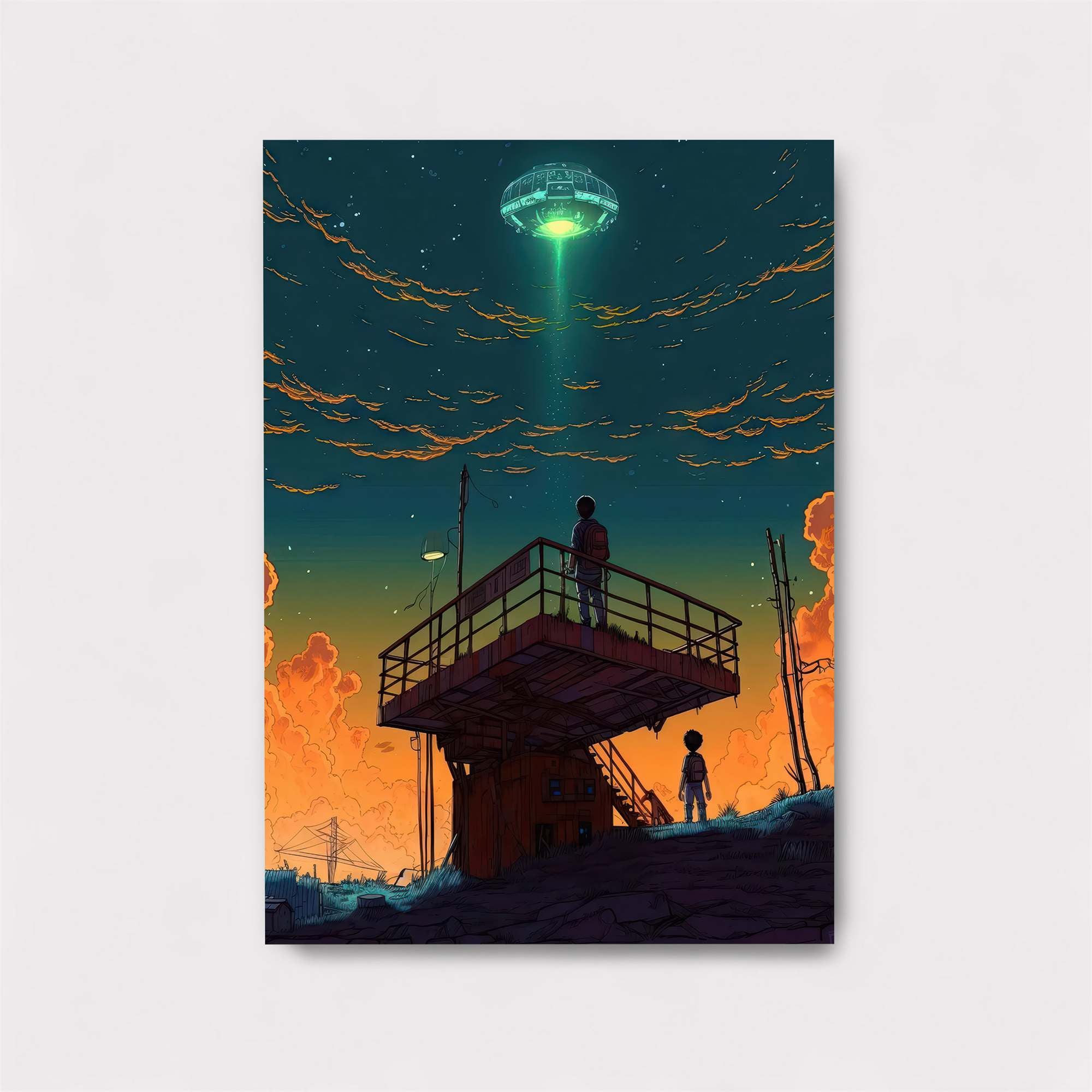 UFO Enigma Safe Wall Magnetic / M
