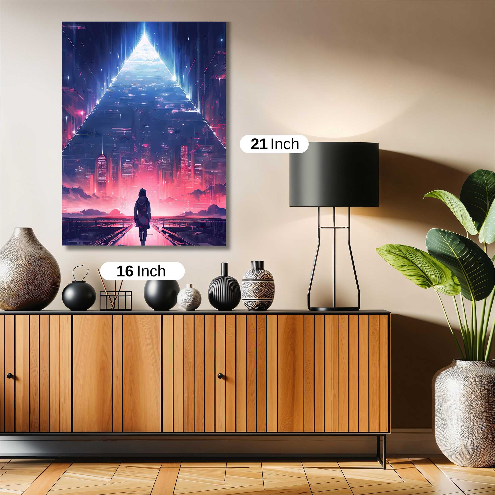 Pyramid Odyssey Safe Wall Magnetic / M