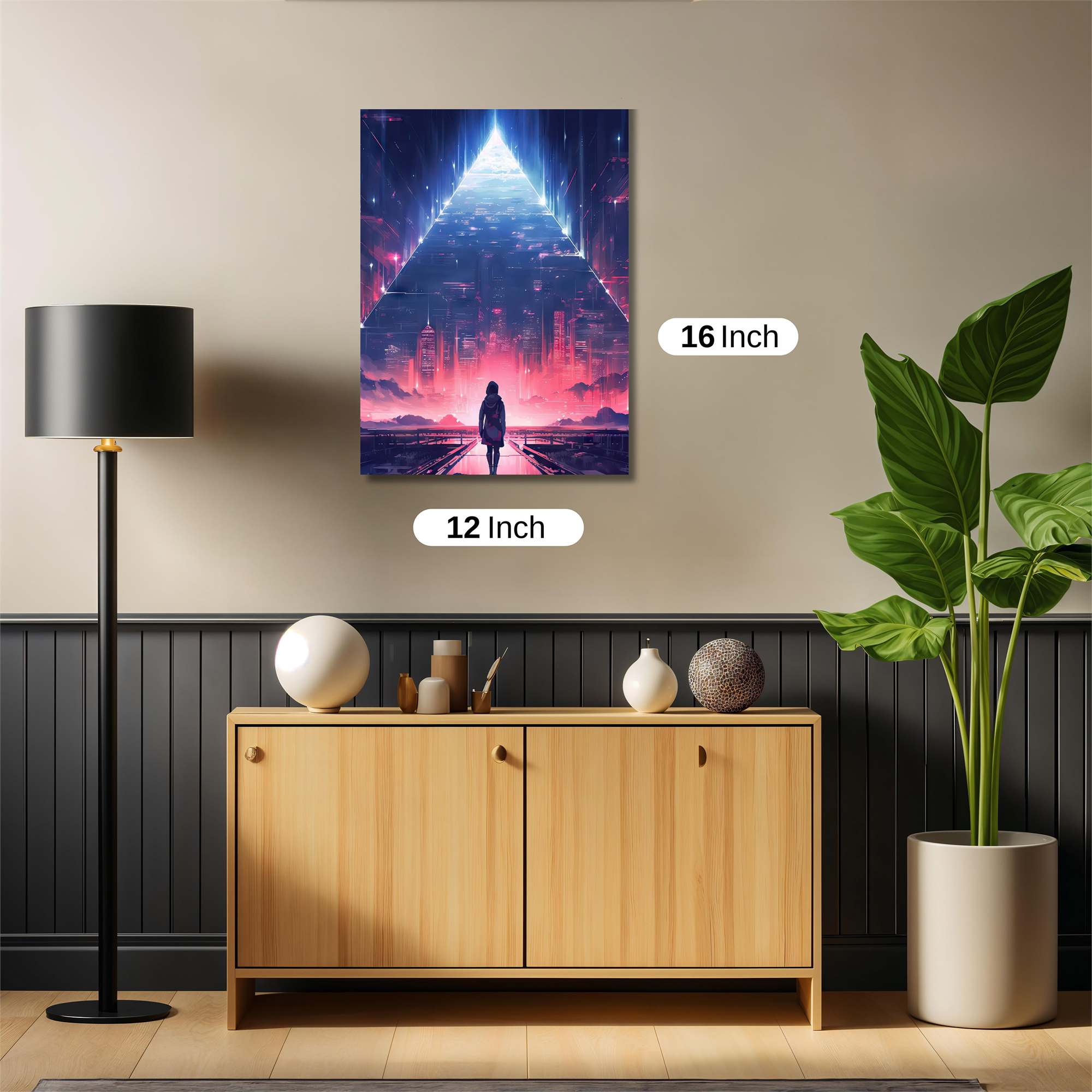 Pyramid Odyssey Safe Wall Magnetic / M