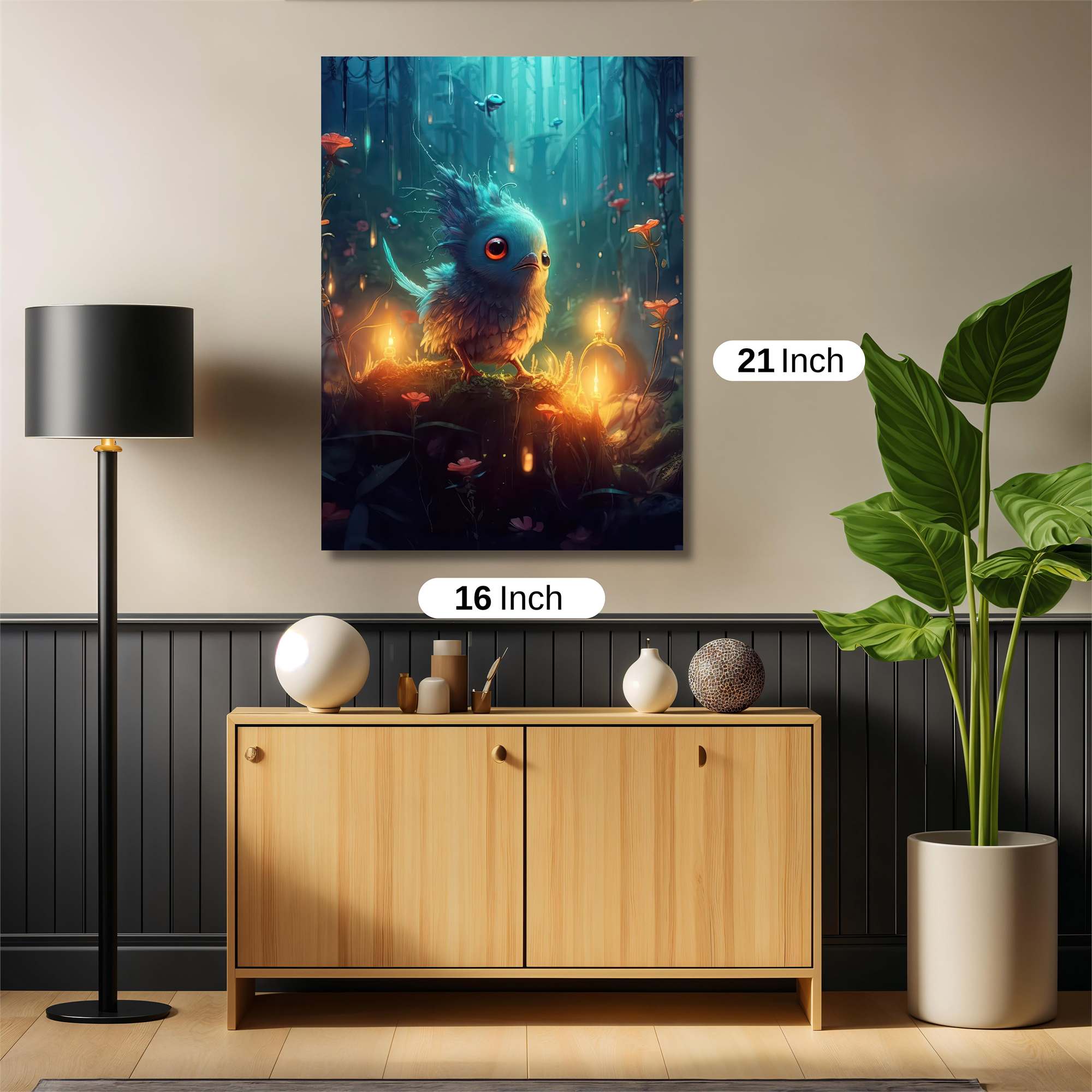 Glowbird Enchanting Safe Wall Magnetic / M