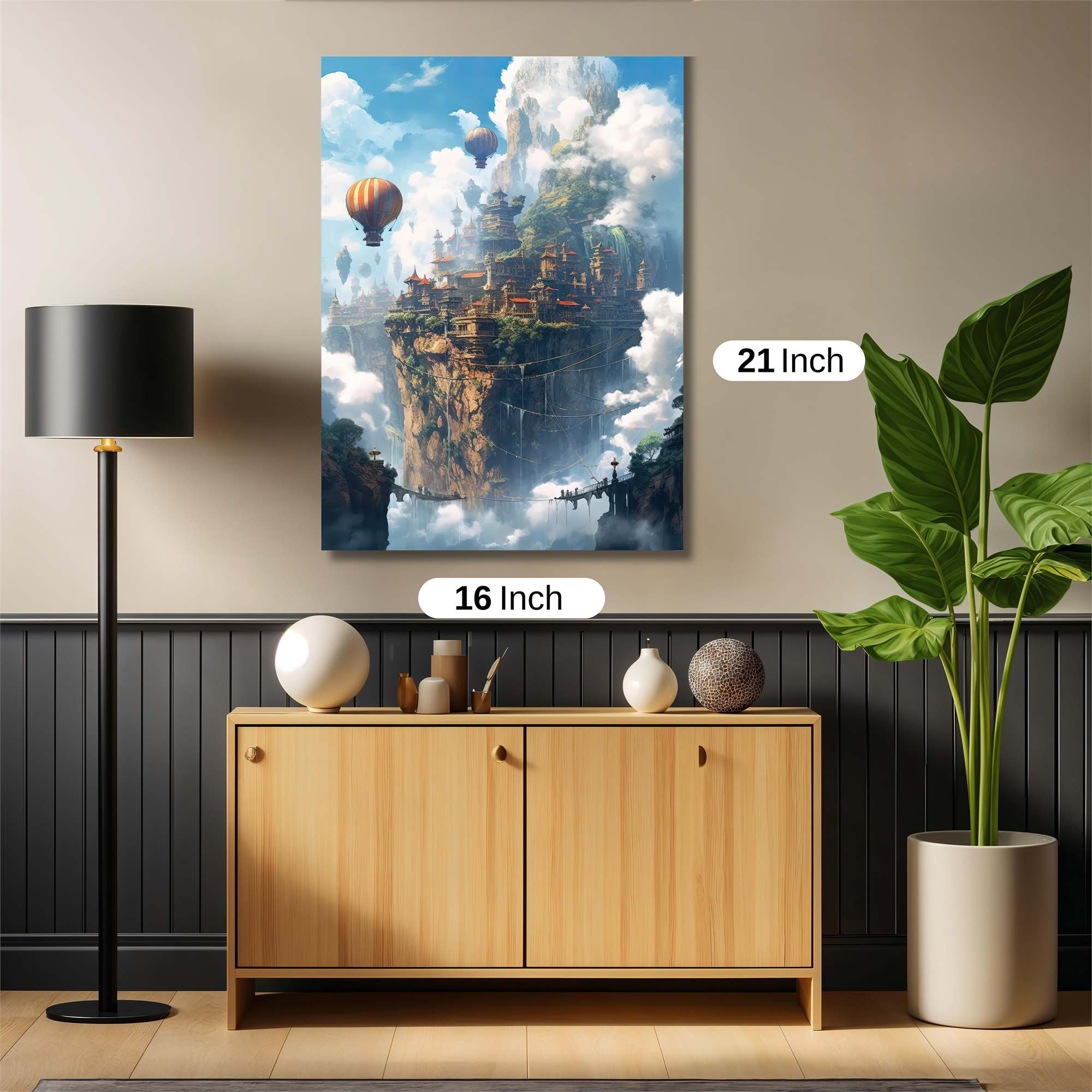 Skyward Serenity Safe Wall Magnetic / M