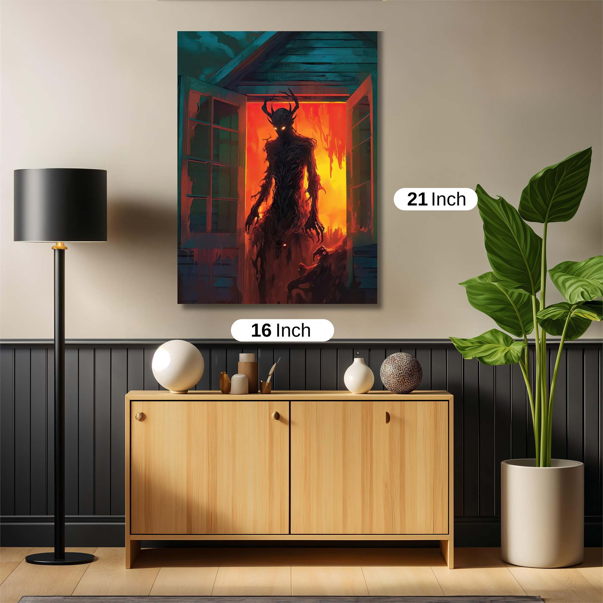 Demon Blaze Safe Wall Magnetic / M