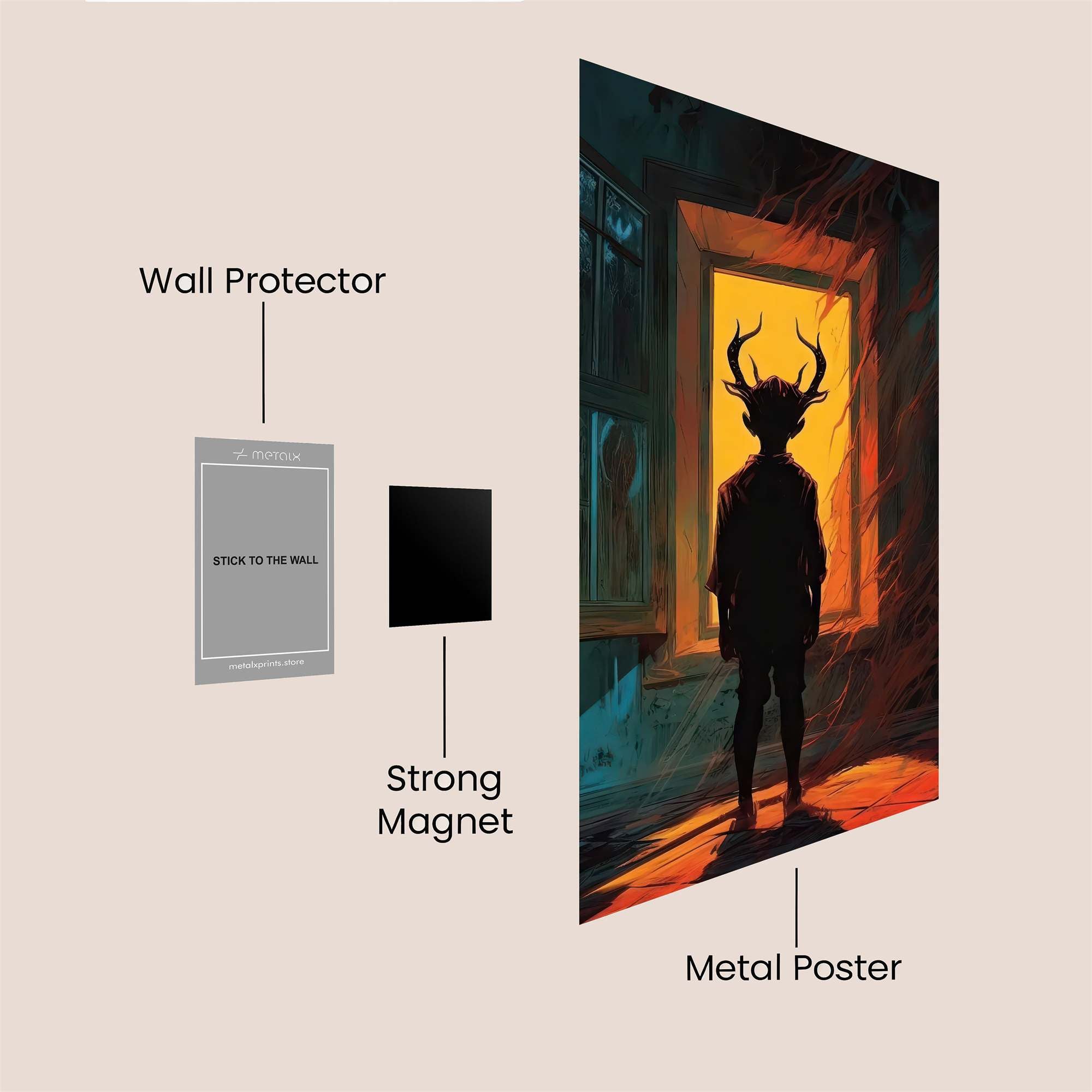 Deerling Gloom Safe Wall Magnetic / M