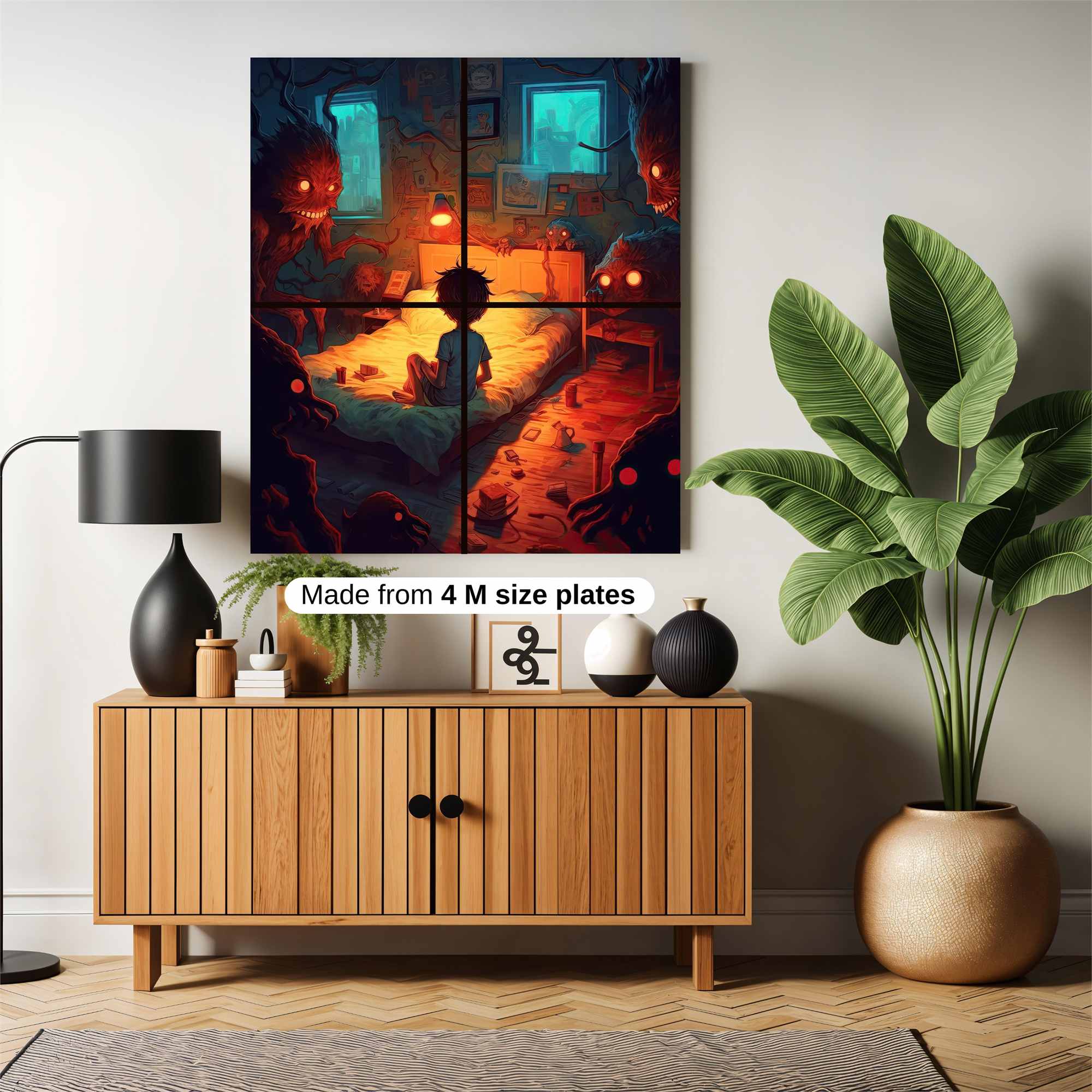 Nightmare Whispers Safe Wall Magnetic / M