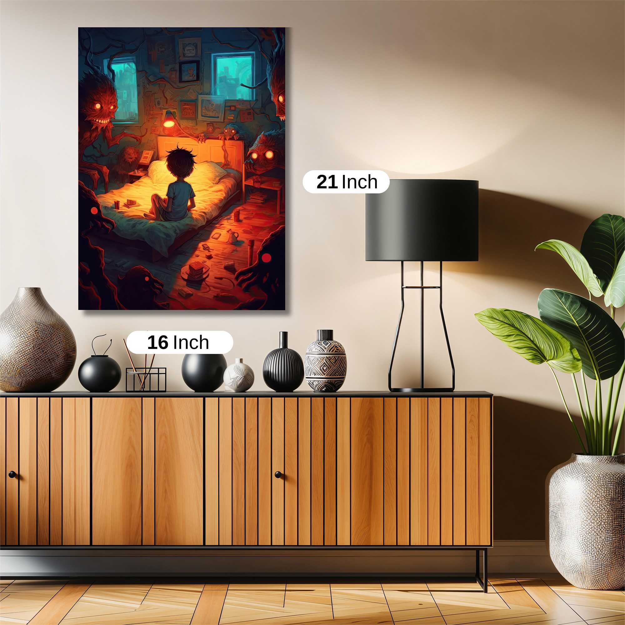 Nightmare Whispers Safe Wall Magnetic / M