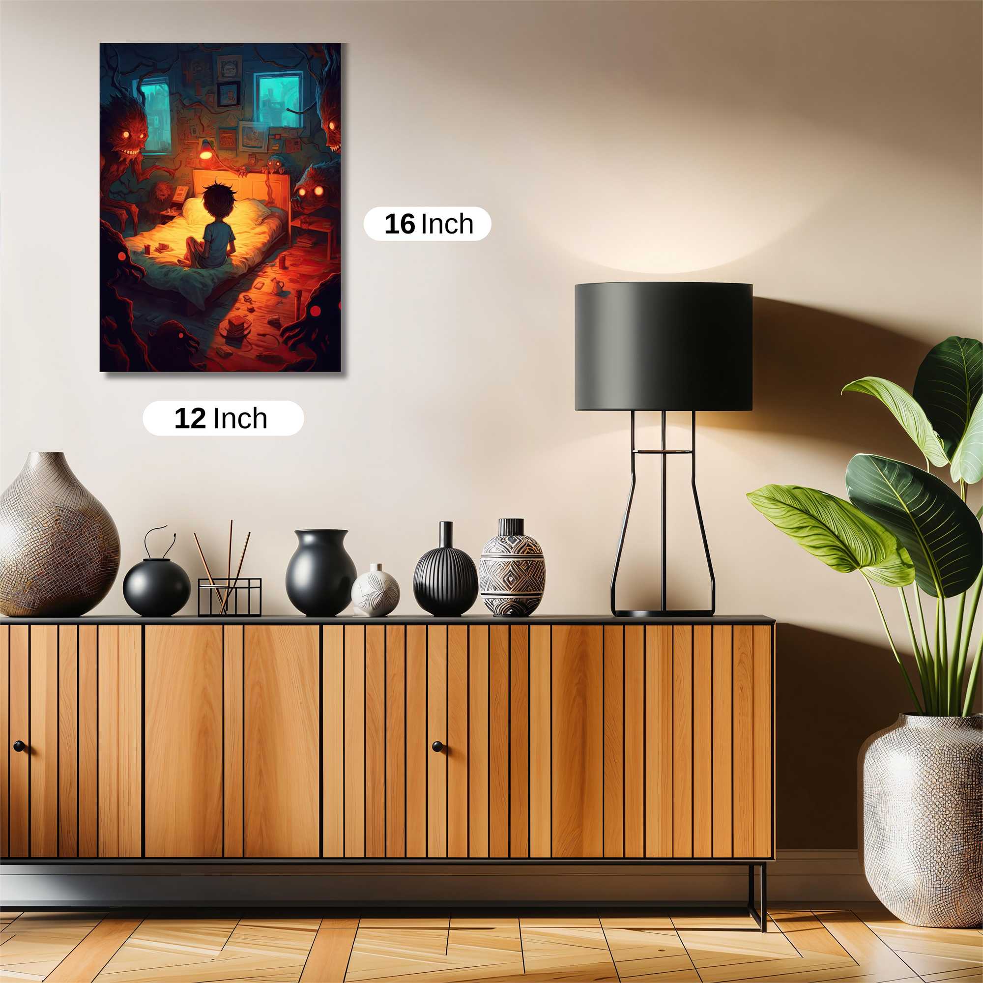Nightmare Whispers Safe Wall Magnetic / M