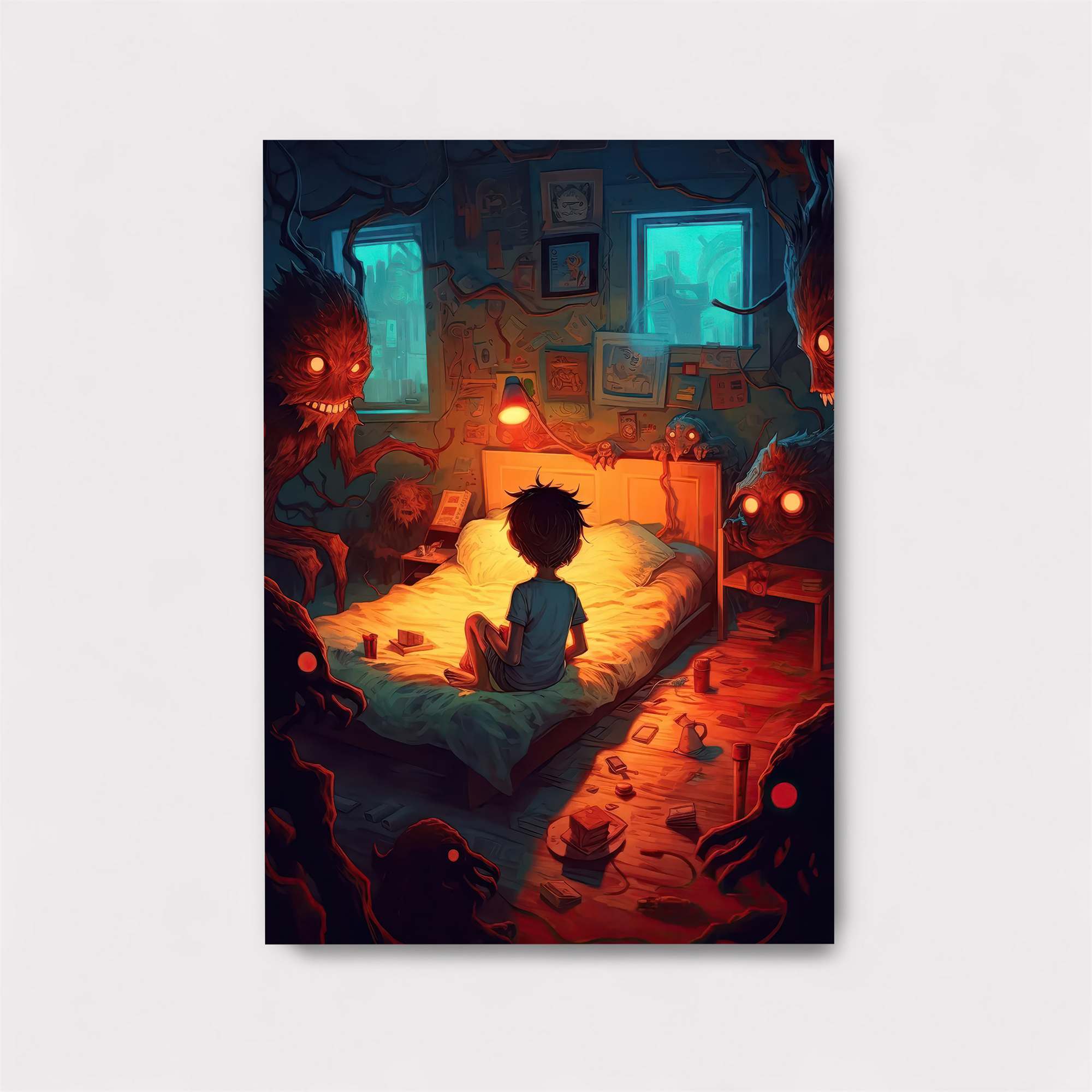 Nightmare Whispers Safe Wall Magnetic / M