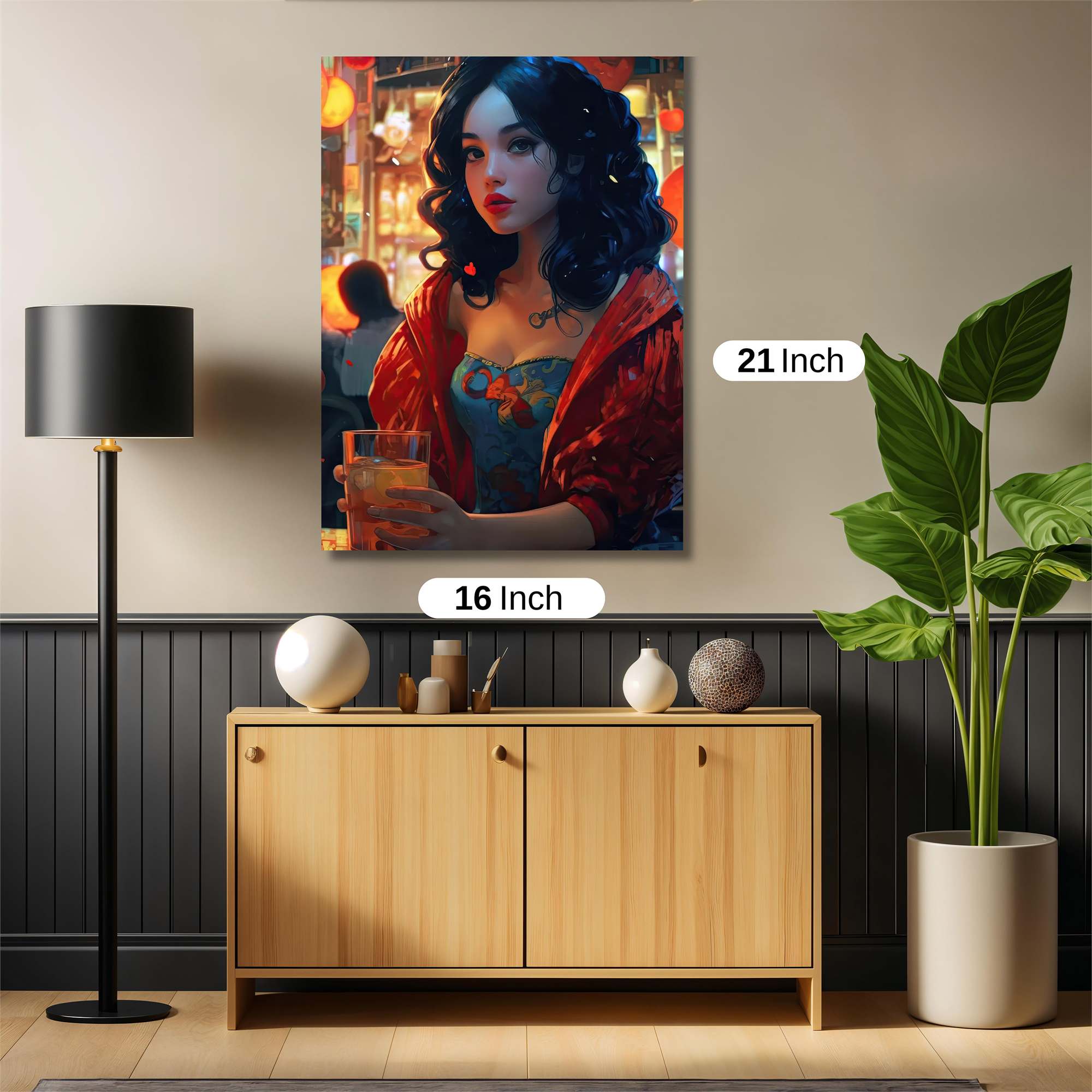 Lantern Serenity Safe Wall Magnetic / M