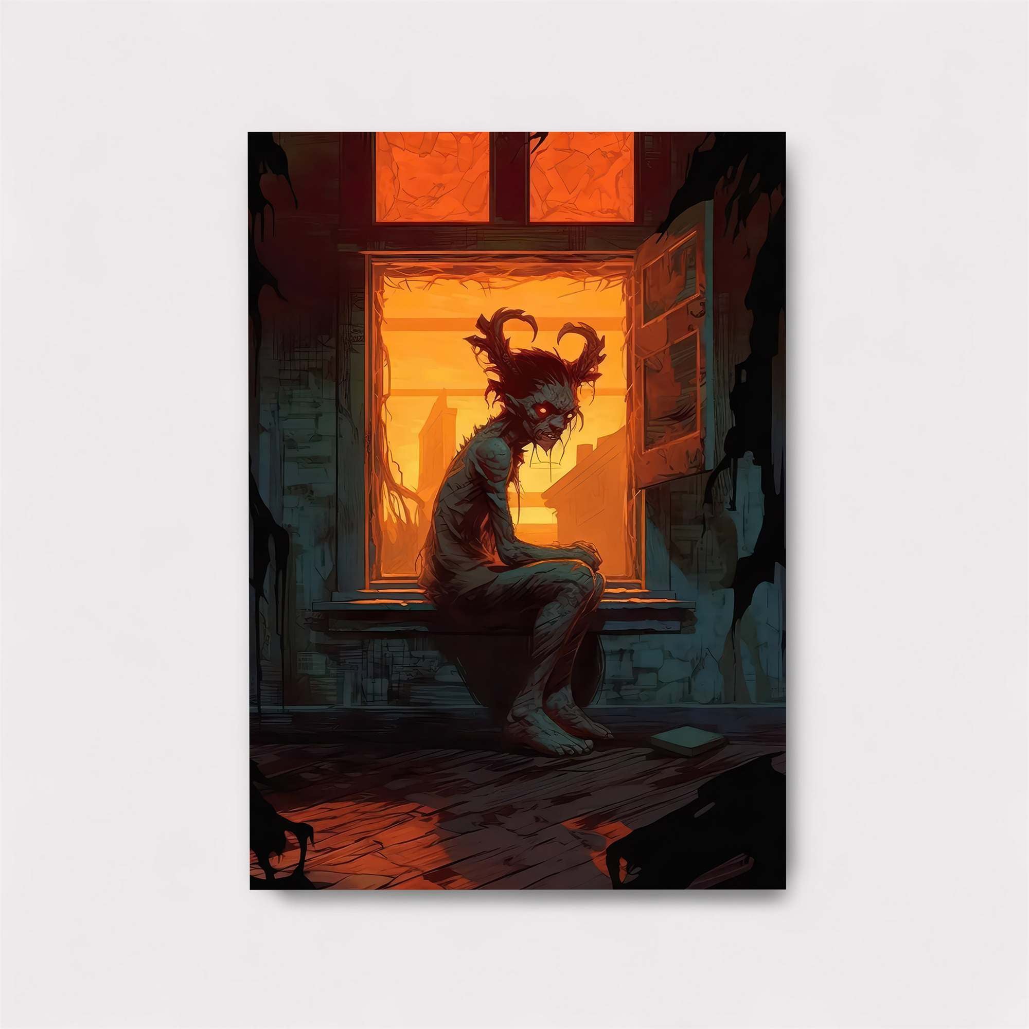 Demon Melancholy Safe Wall Magnetic / M